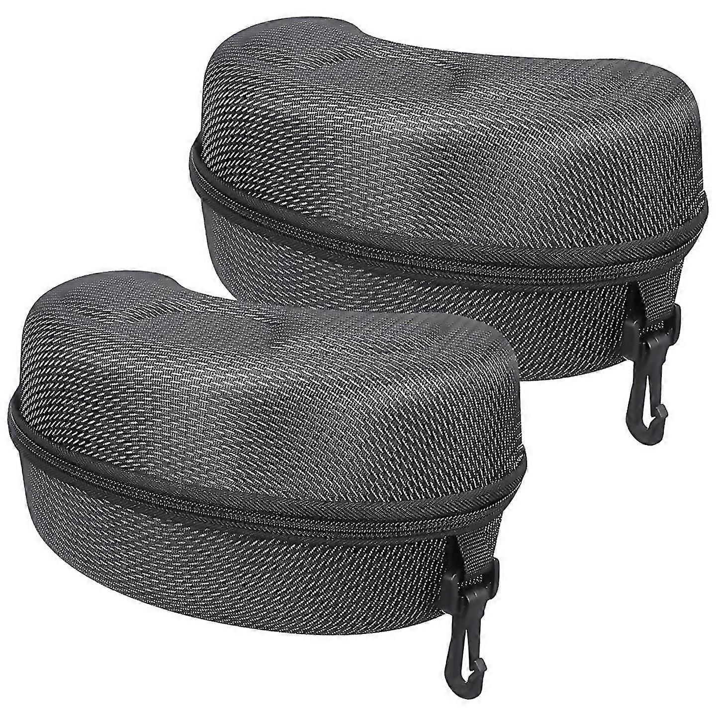 For 2pcs Glasses Case Storage Sunglasses Snowboard Riding Glasses