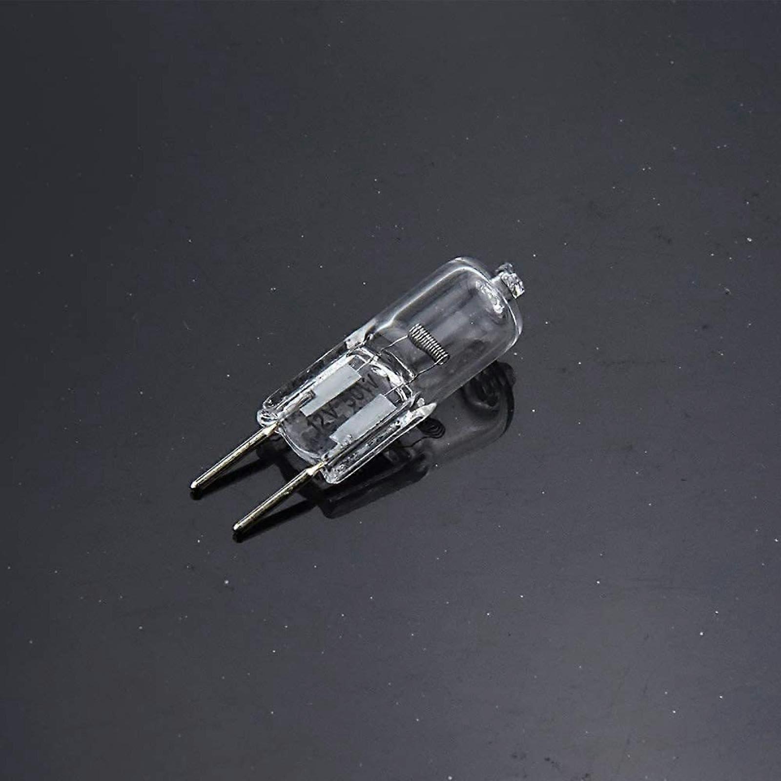 GY6.35 Halogen Bulbs 20W G6.35 12V Bi-Pin Base Warm White Clear Glass Lens 2700K Halogen Lamps