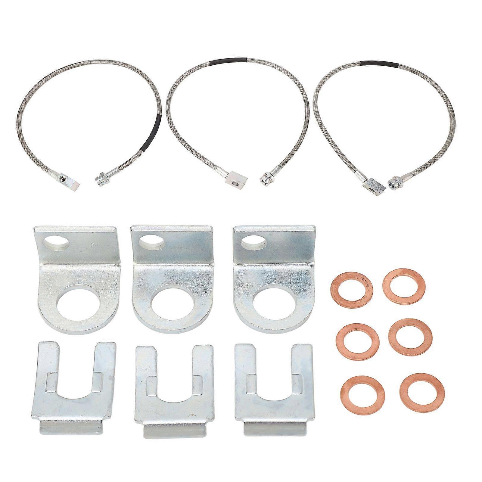 Brake Lines 89715 Rugged Reliable Extended Brake Lines for Wrangler TJ YJ XJ 1987 to 2006