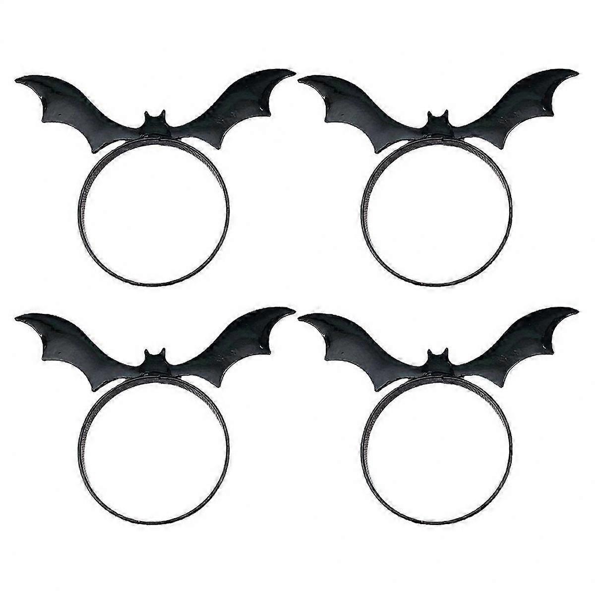 Halloween Accessories Napkin Rings Dinnerware For Everyday Setting 4Pcs