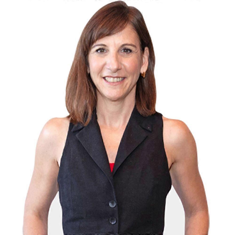 Malena Alterio (Black Outfit) Half Body Buddy Cutout