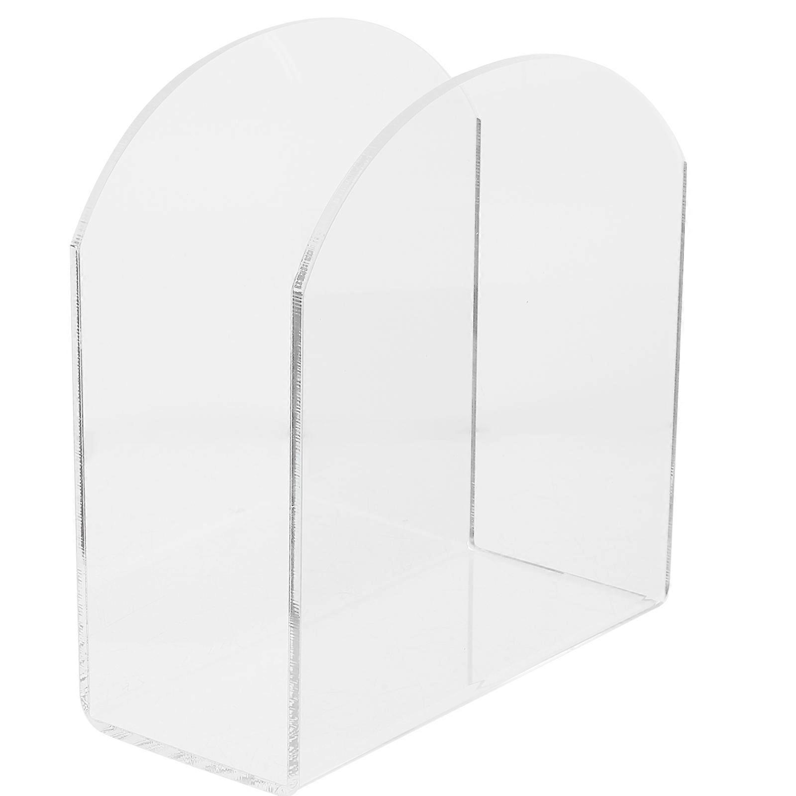 Clear Acrylic Serviette Holder for Home Use Napkin Storage 3Pcs Set