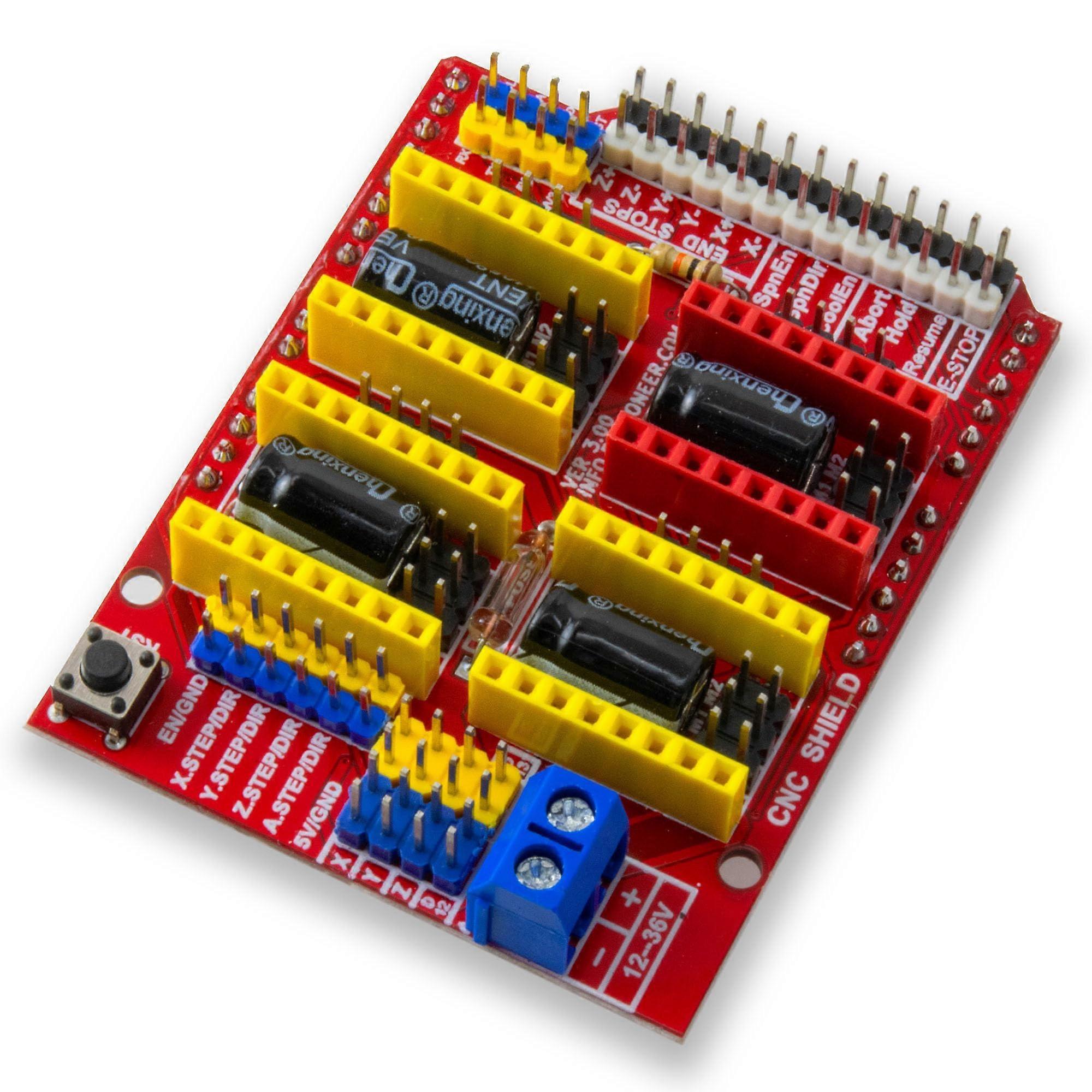 CNC Shield V3 A4988 Driver For 3D Printers Engraving Machines Arduino Compatible