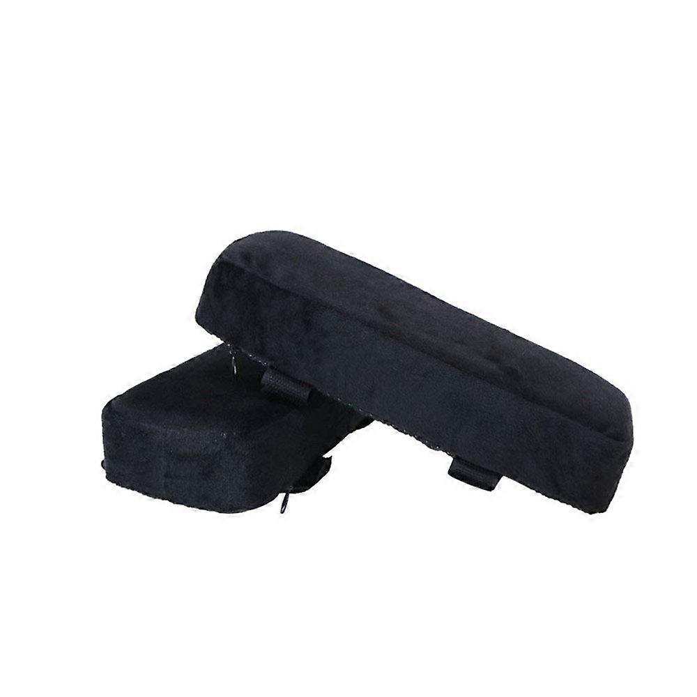 Armrest Pads, AntiSlip Memory Foam, Elbows And Forearms Relief, 1 Pair, Office Gaming Chair Wheelchair Compatible