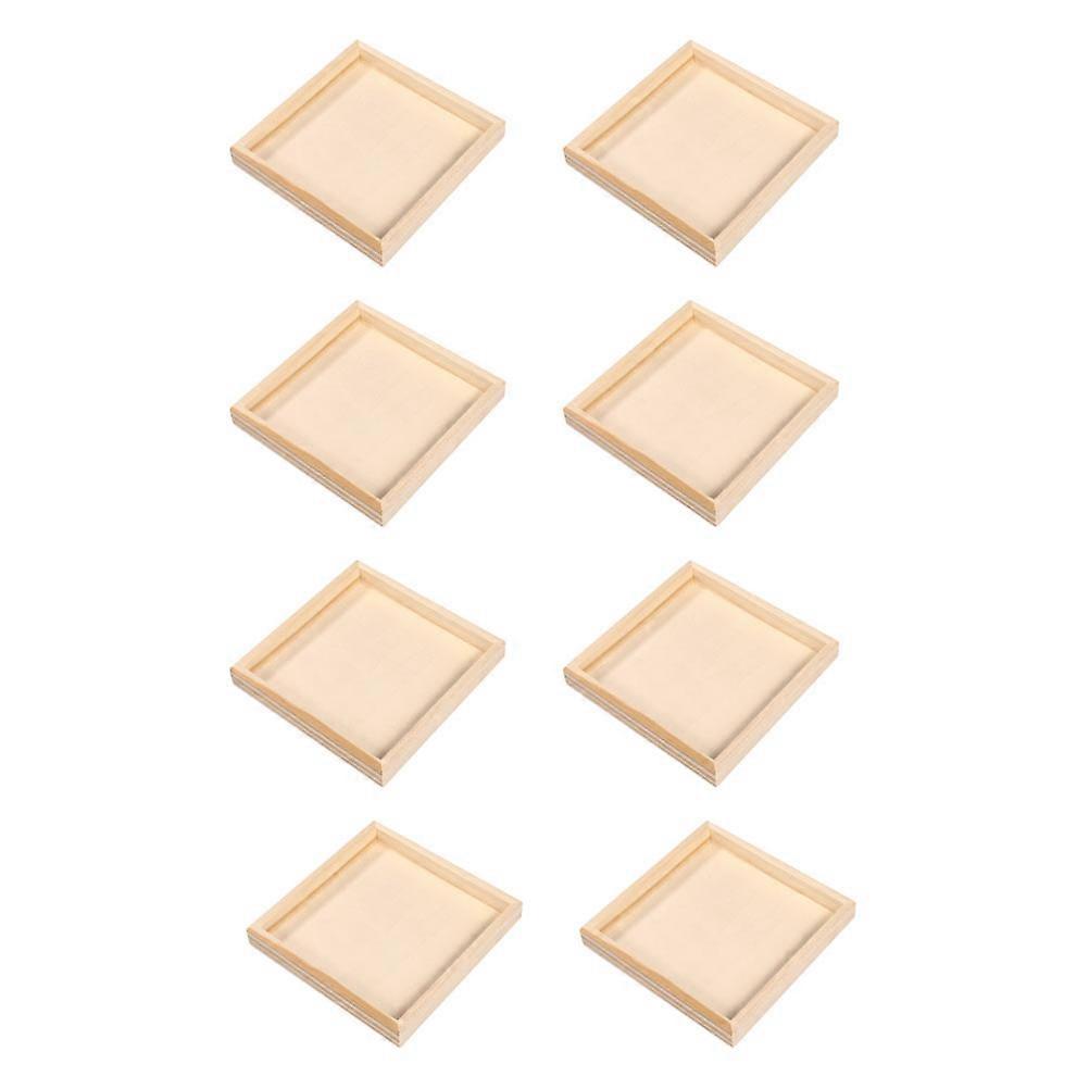 Jigsaw Puzzle Storage Trays for Storage Use 24Pcs Wooden