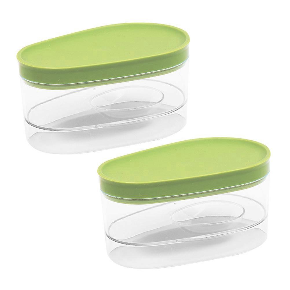 Reusable Avocado Holder Food Preservation Concave Hole Design Ergonomic Design 2Pcs