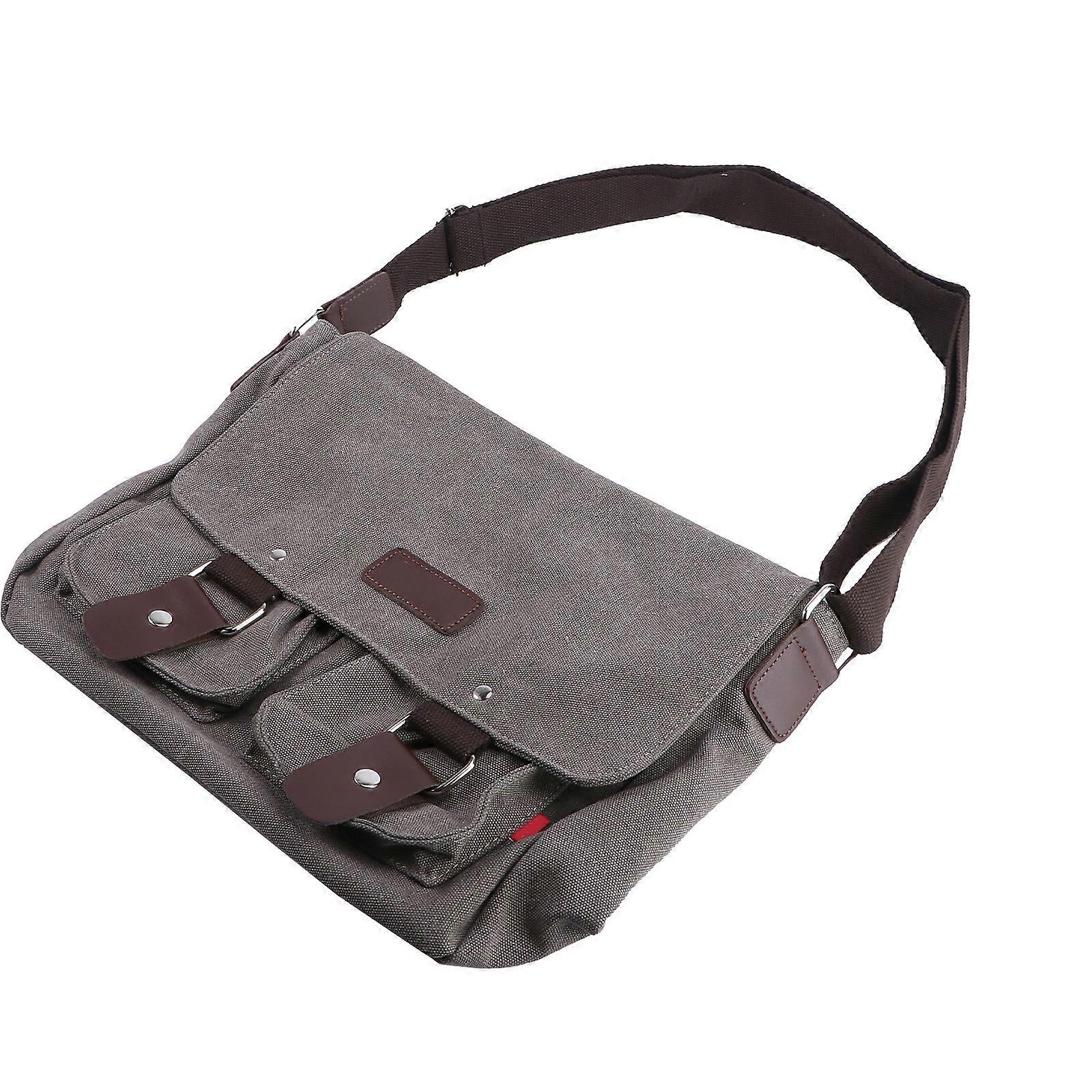Men Satchel Shoulder Bags Laptop Storage Rectangular Shape 1Set