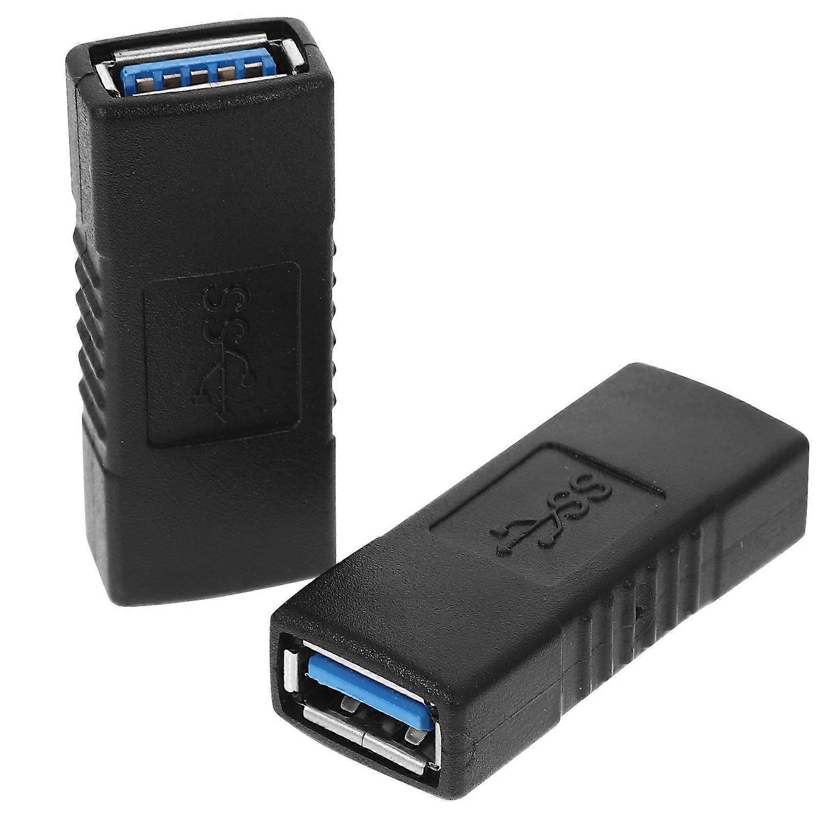 USB to USB Female to Female Adapter for Stable Transmission and Use 10Pcs