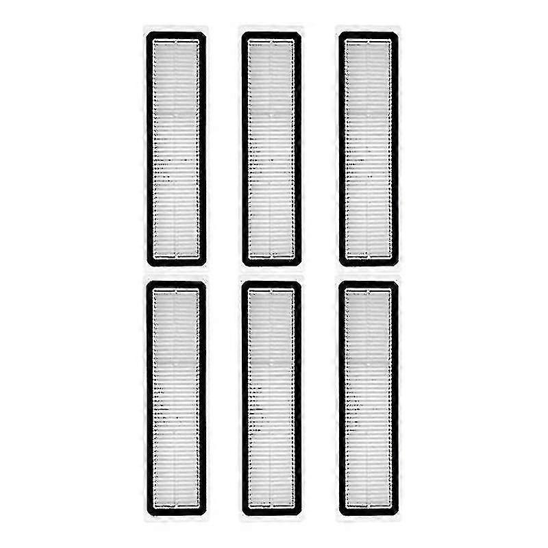 6-piece Washable Hepa Filter, Compatible With Xiaomi Dream Bot D10 Plus