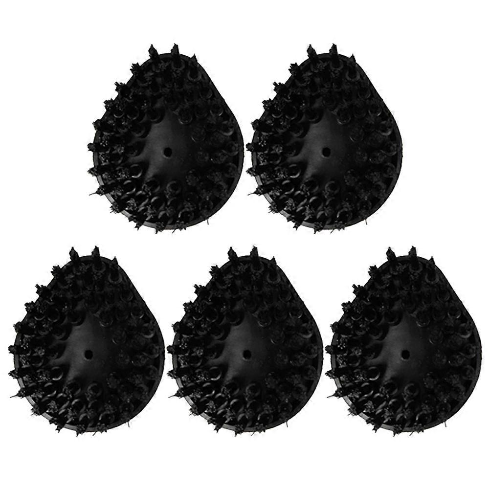 Cleaning Machine Accessory Brush Head for Home Use 15Pcs Black Set
