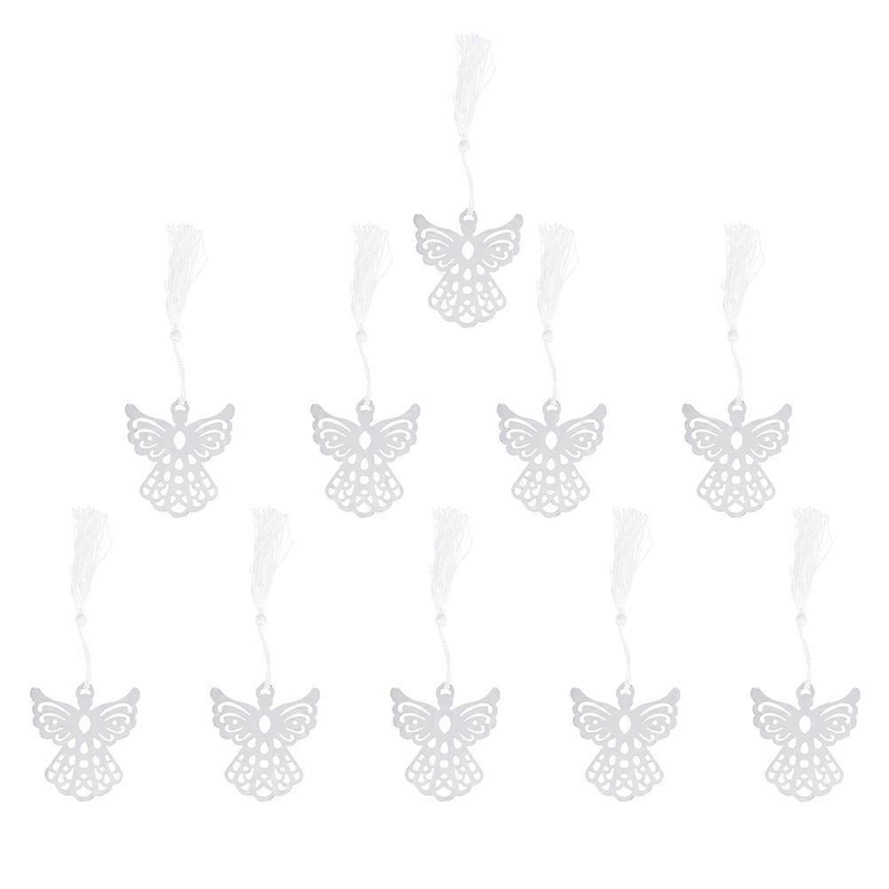 Hollow Metal Bookmark for Book Marking with 30Pcs Silver Set