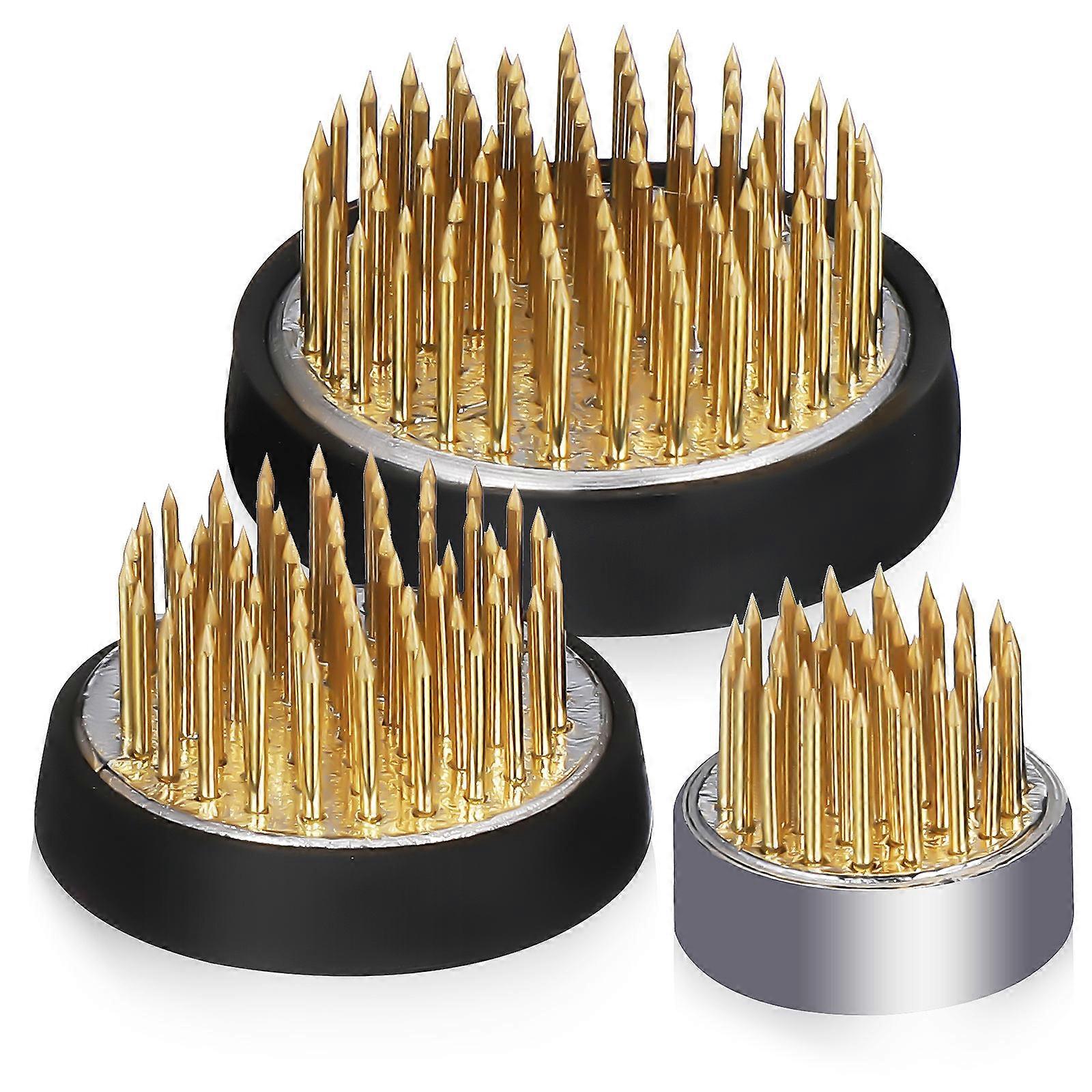 Flower Frog for Flower Arrangement Using 3Pcs Stem Fixation Holders