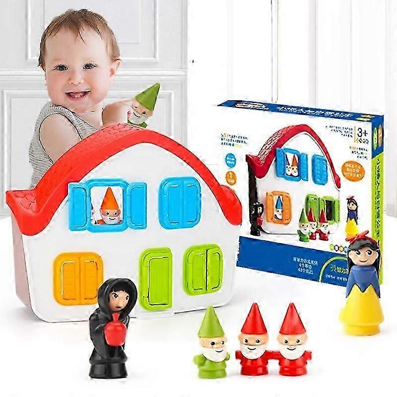 Snow White and the Seven Dwarfs board game logic reasoning thinking training children space educational toys