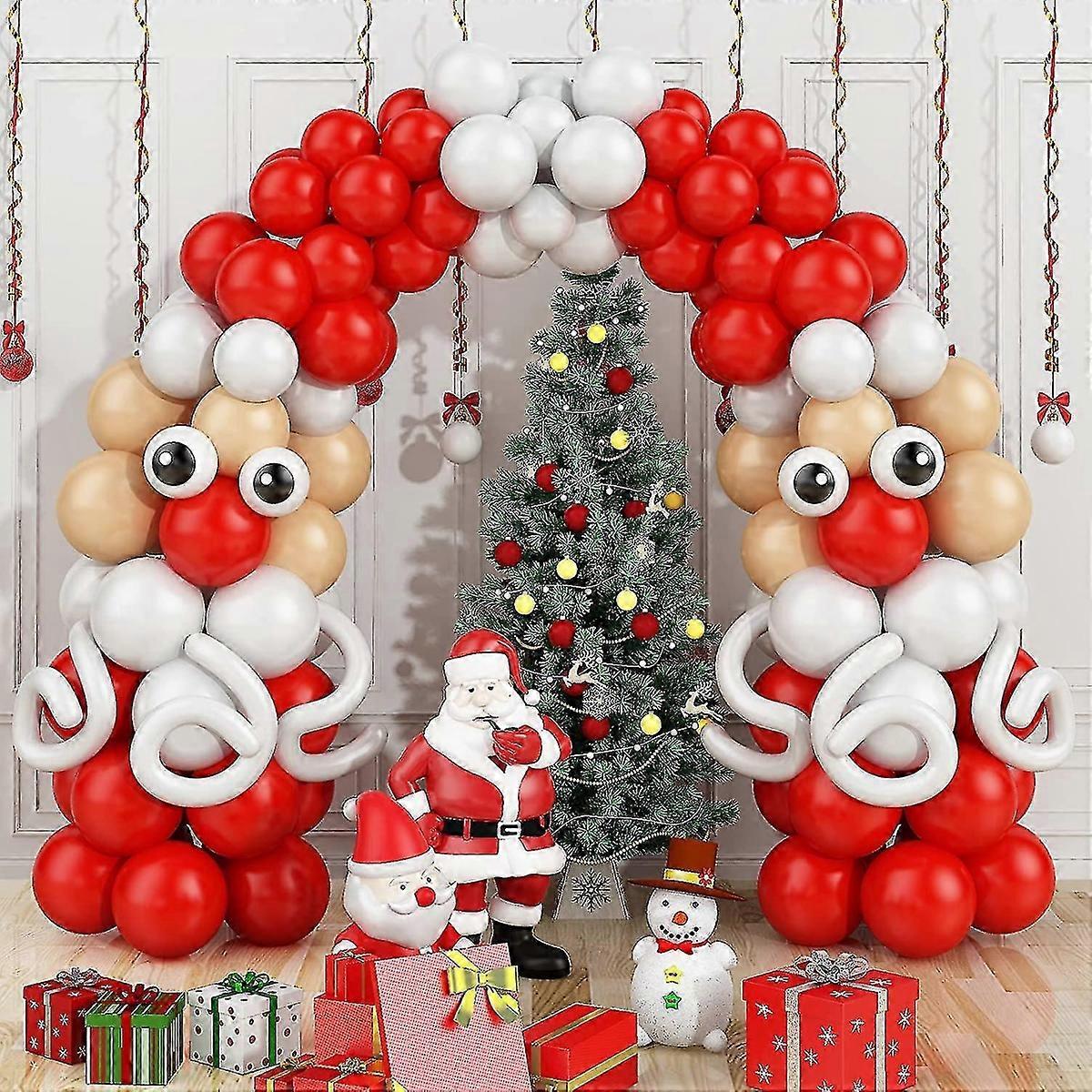 91pcs Christmas Balloon Arch Kit