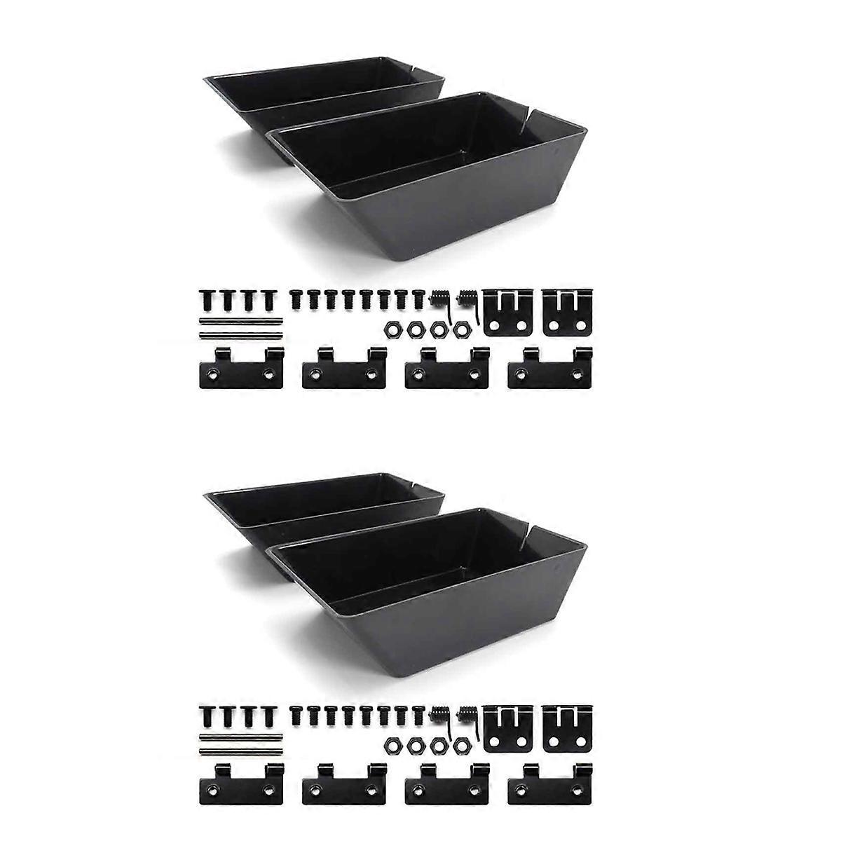 Upgraded Double Silo Accessories for 2011-5 Bait Boat,Black
