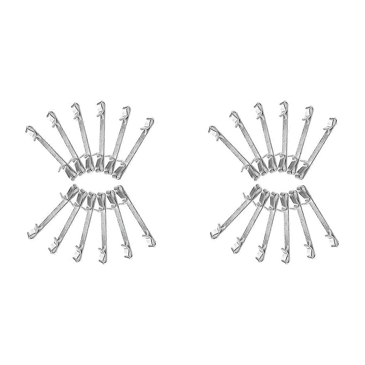 Early 2Inch Double Loop Tool Box Drawer Slide Clips Parts(12PCS)