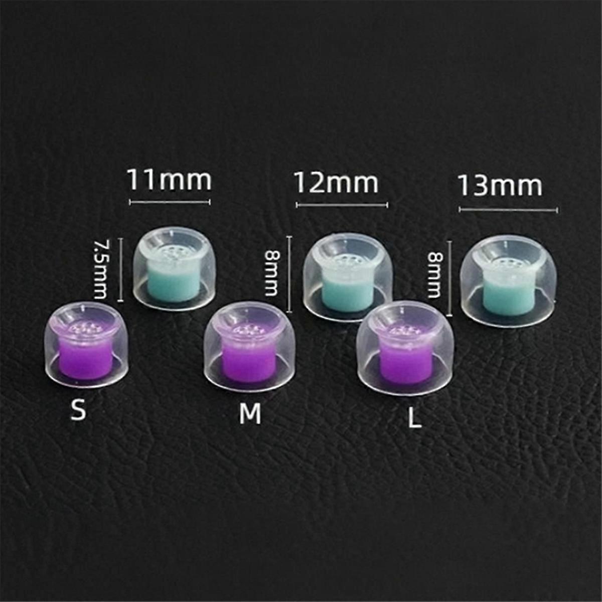 In-Ear Replaceable Ear Tips for S Size Wired Headphone Ice Blue