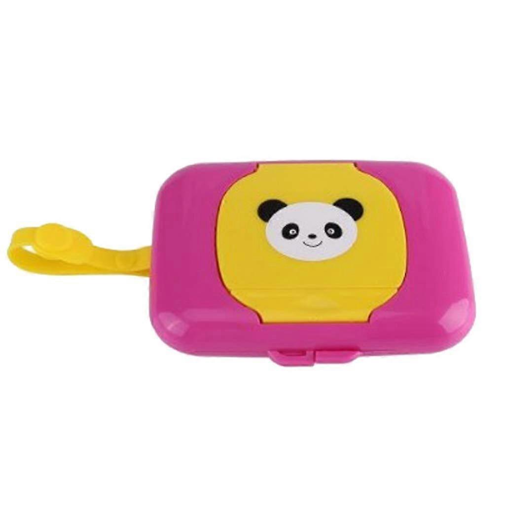 Car Tissue Box Holder for Babies – Portable Bathroom Storage Case for Nursery Wipes, 164mm x 117mm x 30mm, Purple