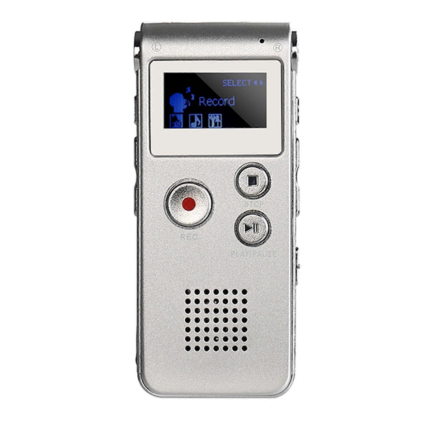 Jacenvly 2024 New 8Bg Digital Voice Recorder Sound Recorder Audio Mp3 Player Sound Recorder with Mic Easter Decor Home Deals Spring Cleaning