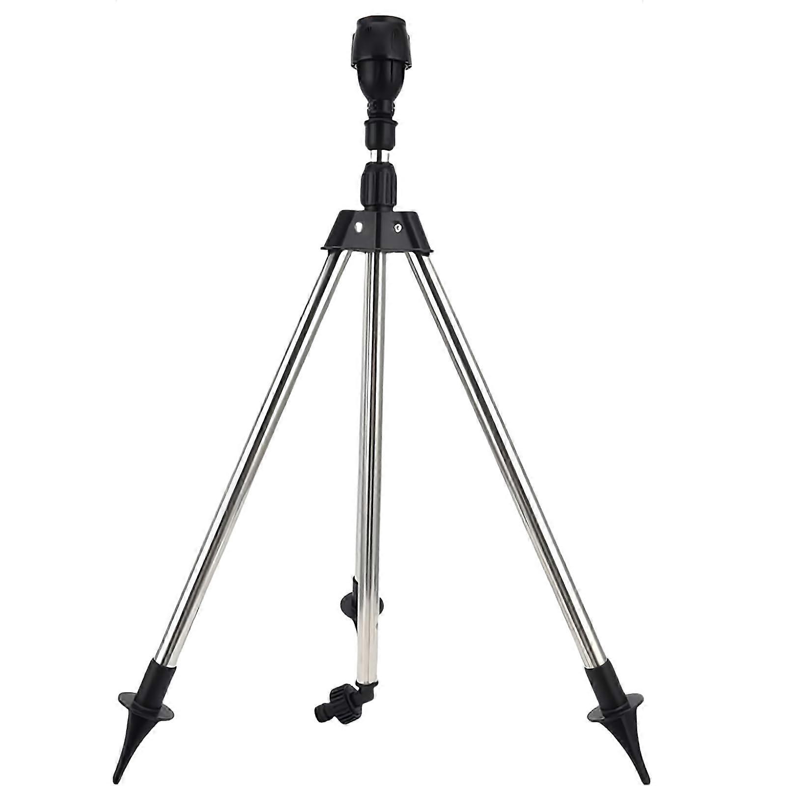 Rotating Tripod Sprinkler 360Degree Adjustable Large Area Watering System For Lawns Gardens Vegetable Farm