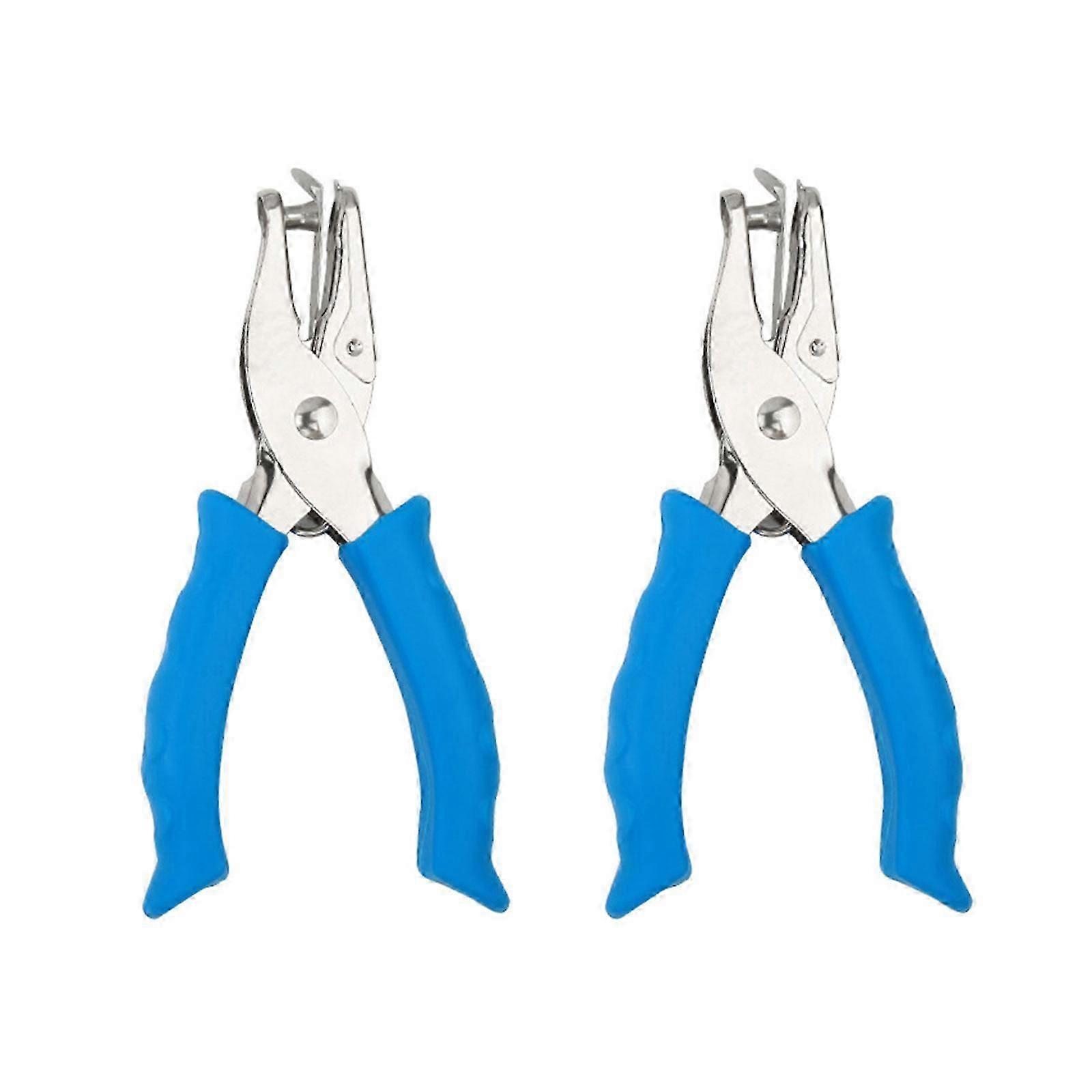 Single Hole Paper Punch Cushion Grip Handheld Circle Hole Punch for Daily Use DIY Art Craft Loose Leaf 8 Sheets Capacity pink!ZZ39