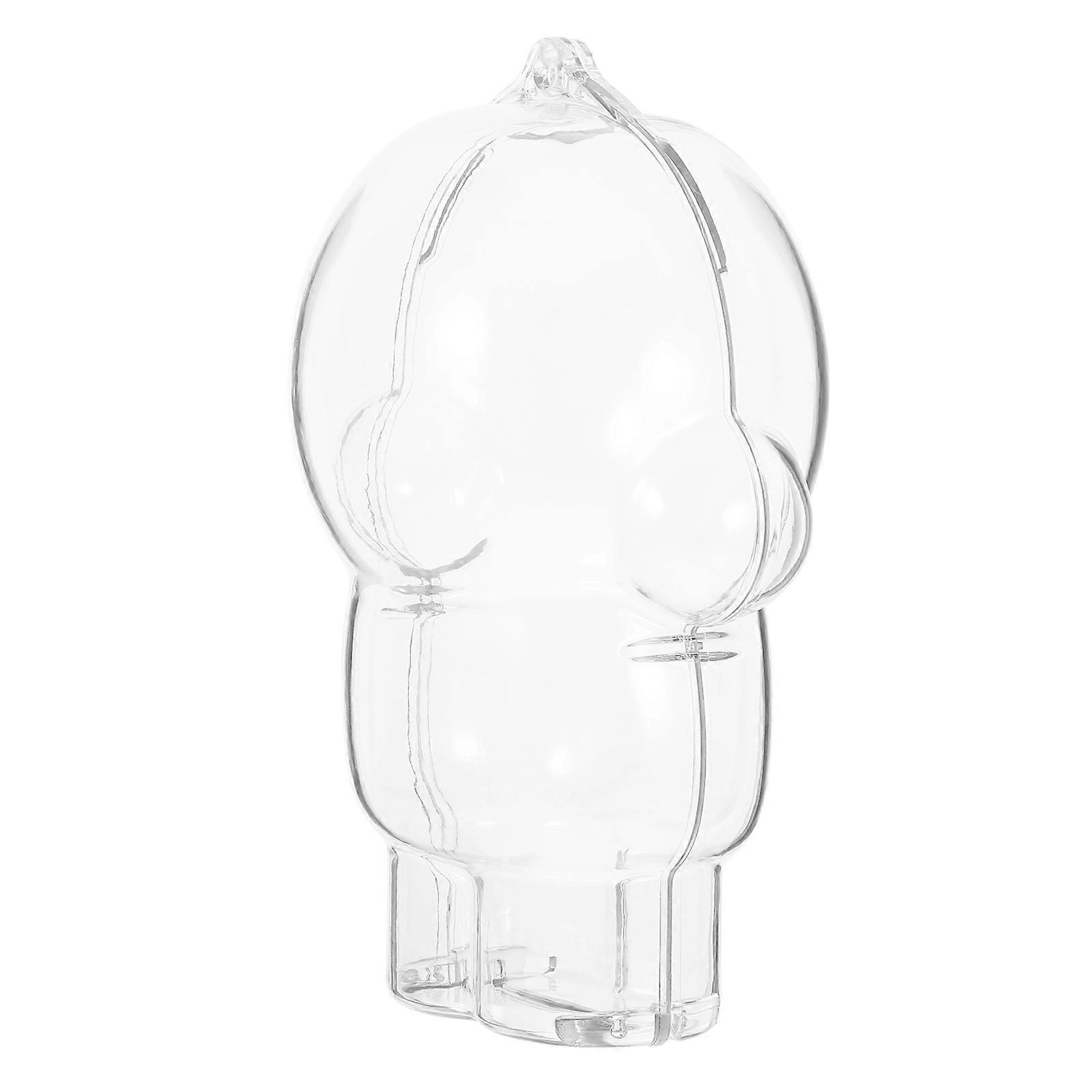 Figure Case Transparent Protective Case for Mini Doll Display