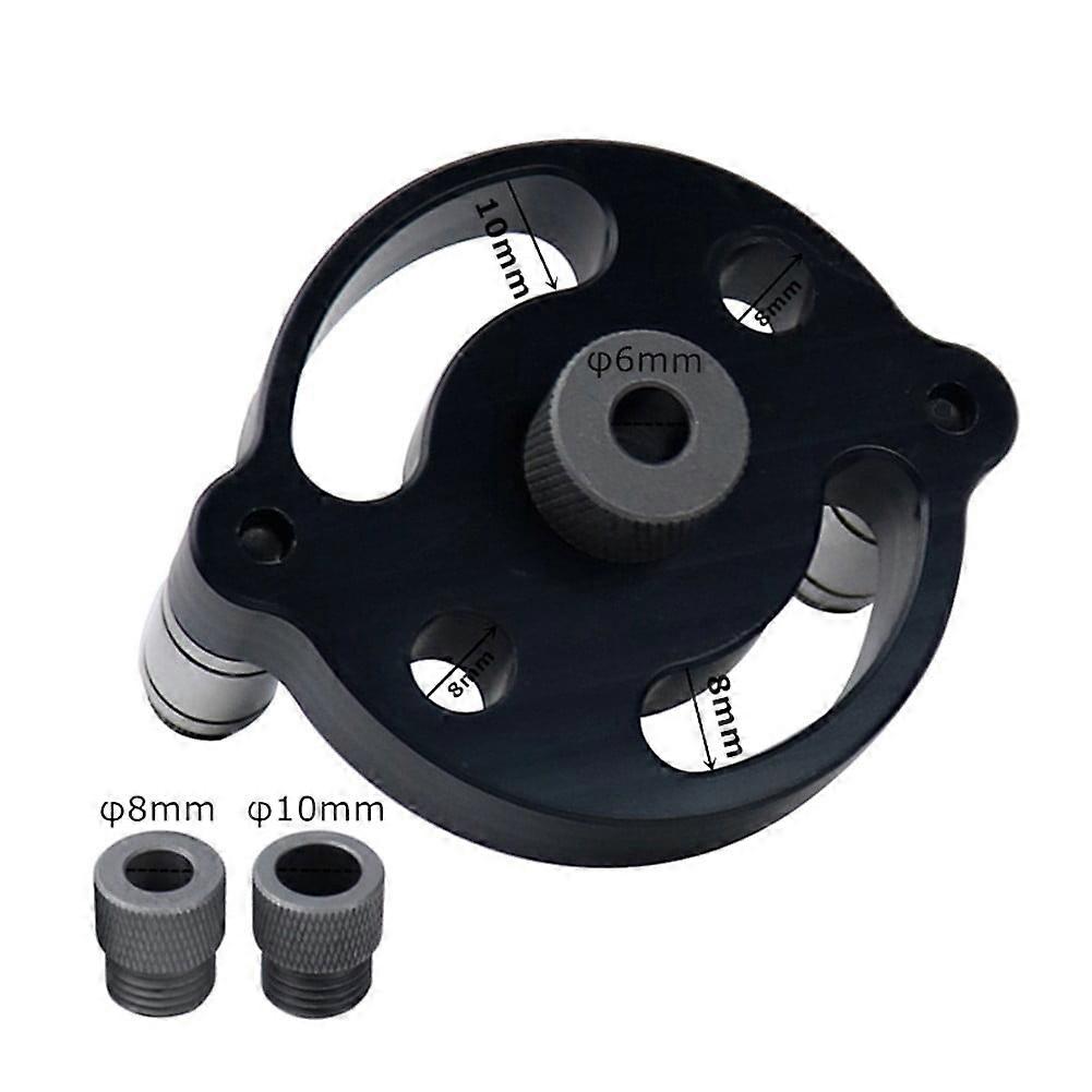 Vertical Pocket Hole Jig Wood Dowelling Self Centering Drill Guide Puncher Tool