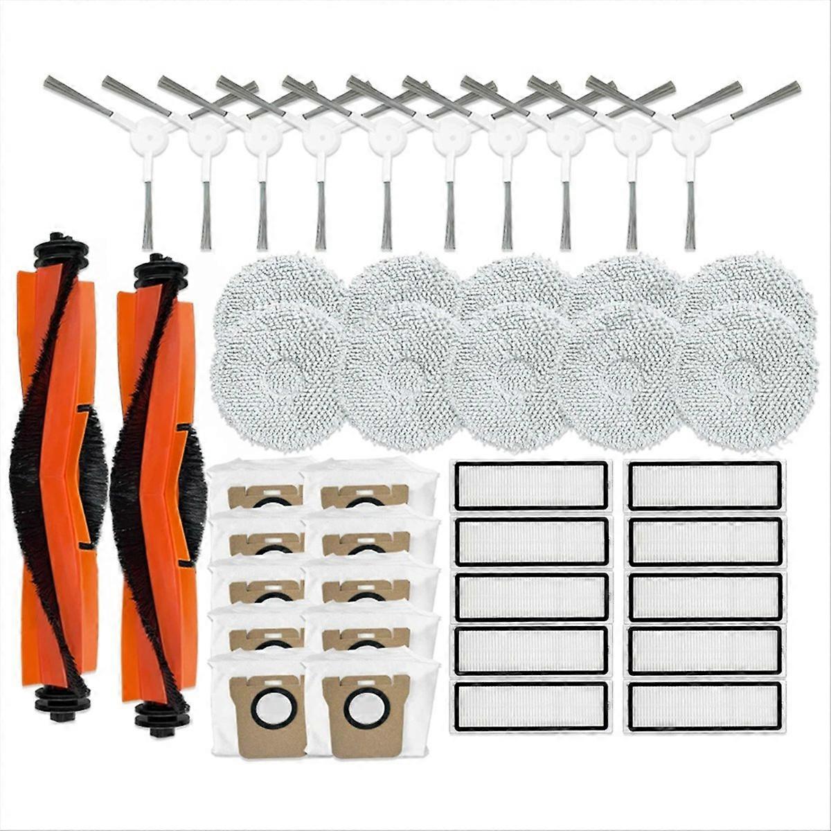 For Omni 2 C102CN/B101CN Main Side Brush Filter Dust Bag