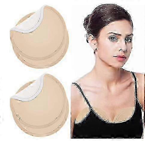 2PCs Castor Oil-Infused Breast Pads Kit: Reusable & Washable for Comfortable Sleep & Relaxing Experience