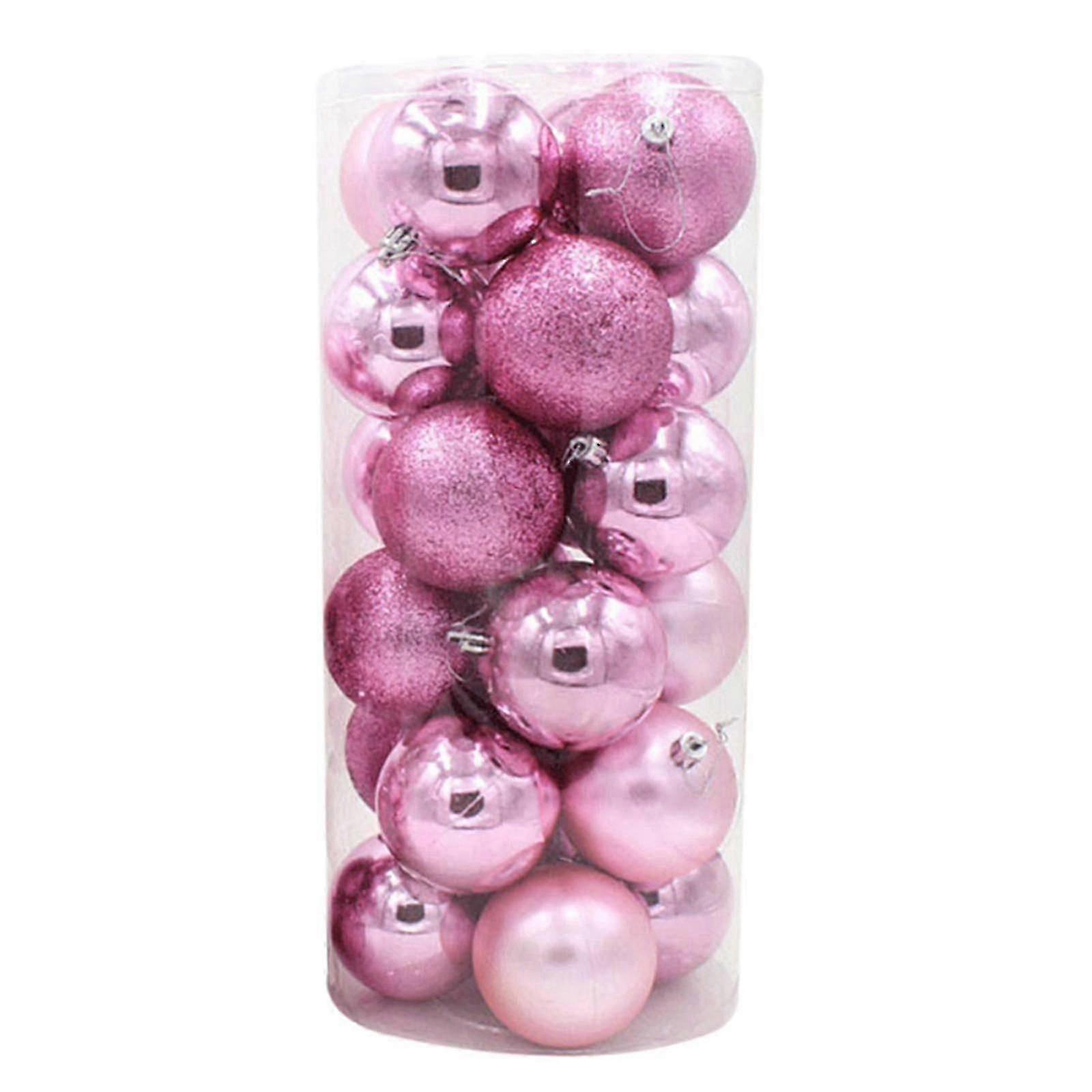 24 pezzi di palline di Natale infrangibili, decorazioni per l'albero di Natale, set di palline - Dsw