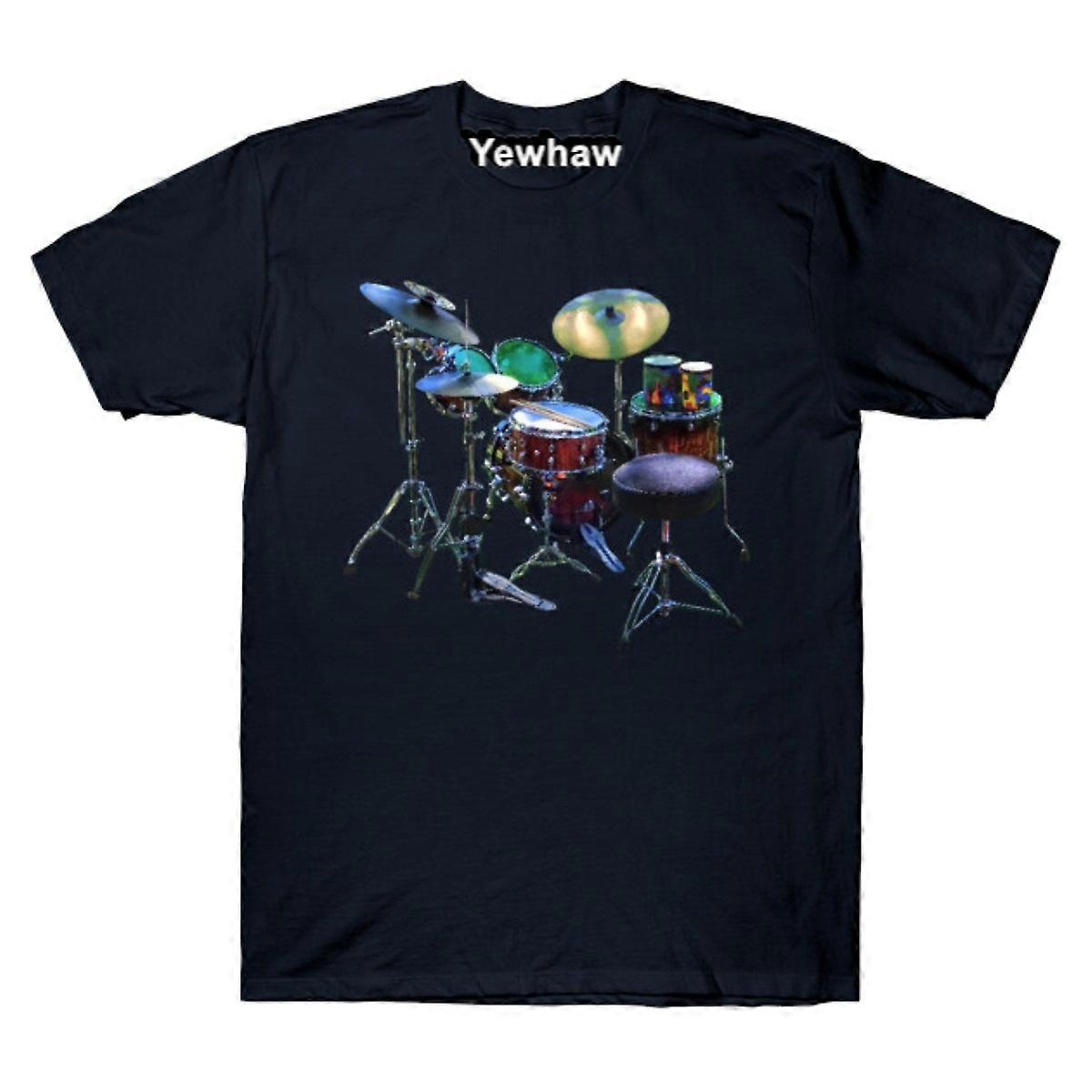 Drum Set T-shirt Drums Tee