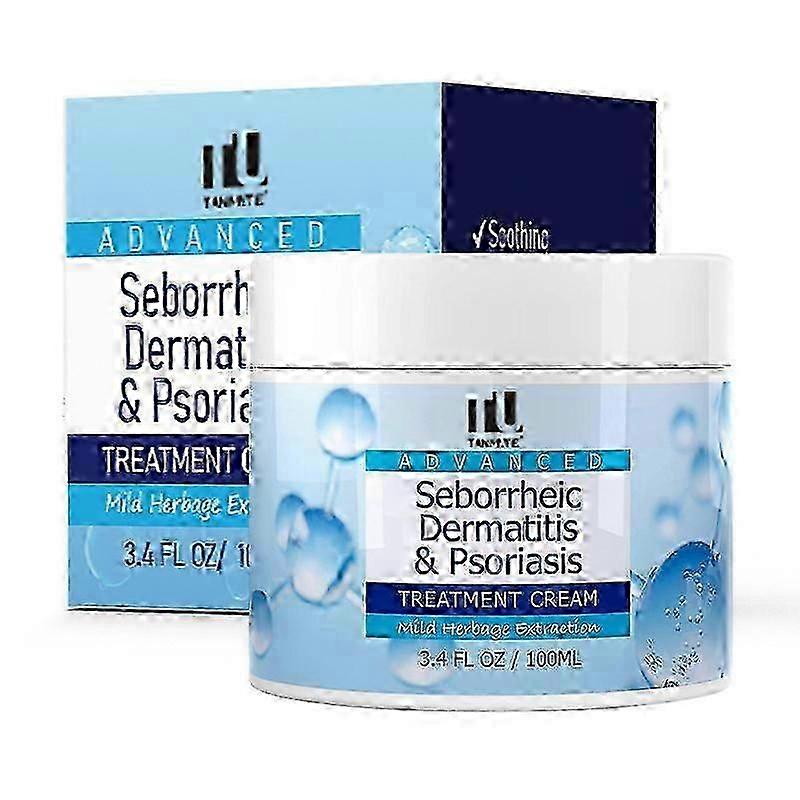 Seborrheic Dermatitis Cream, Anti Fungal Shampoo, Scalp Treatment for Psoriasis, Folliculitis, Dry Scalp, Anti-Itch, Sooth