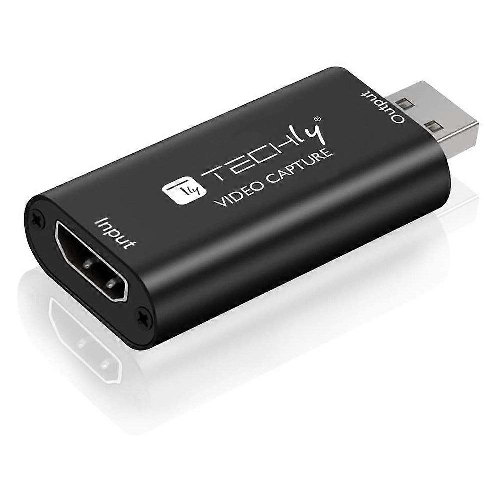 Techly I-usb-video-1080ty Video Signal Converter 1920 X 1080 Pixels