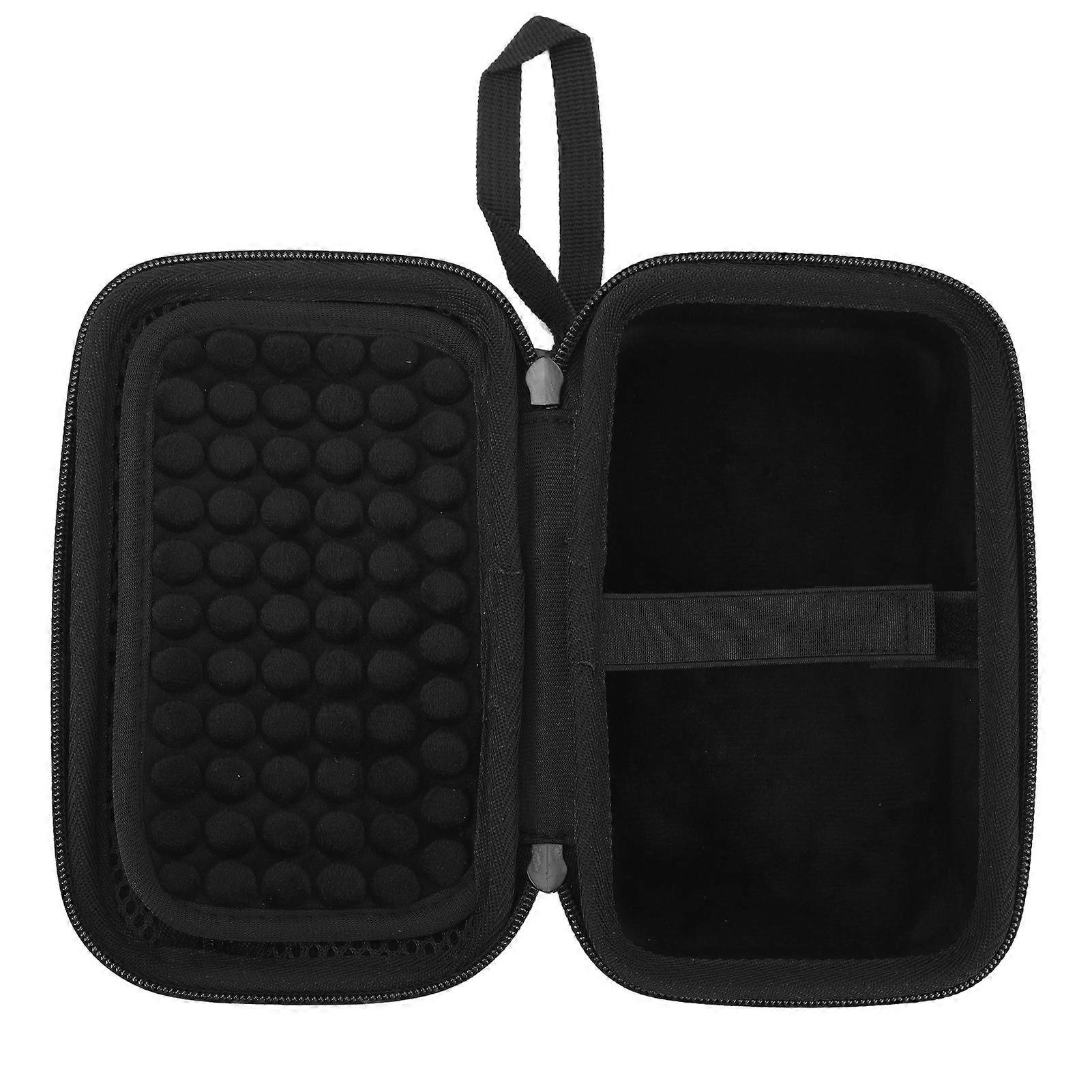Camera Monitor Carrying Case Nylon and EVA Double Layer Camera Monitor Hard Travel Case for 5 Inch Camera Monitor 