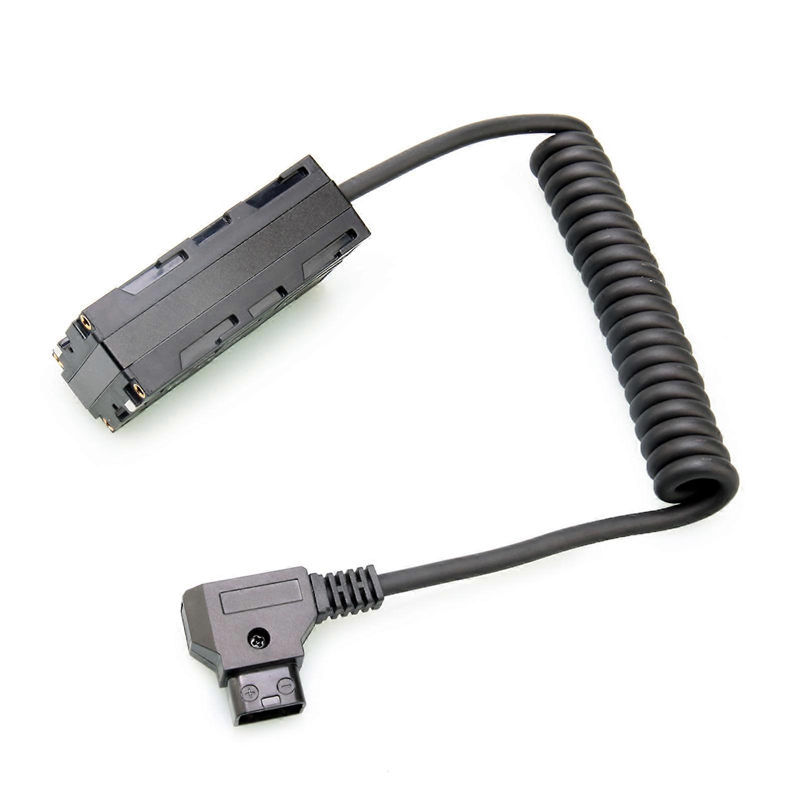 D Tap to F550 Dummy Battery Adapter Cable High Compatibility for Video Led Light Wireless Transmission Multicolor