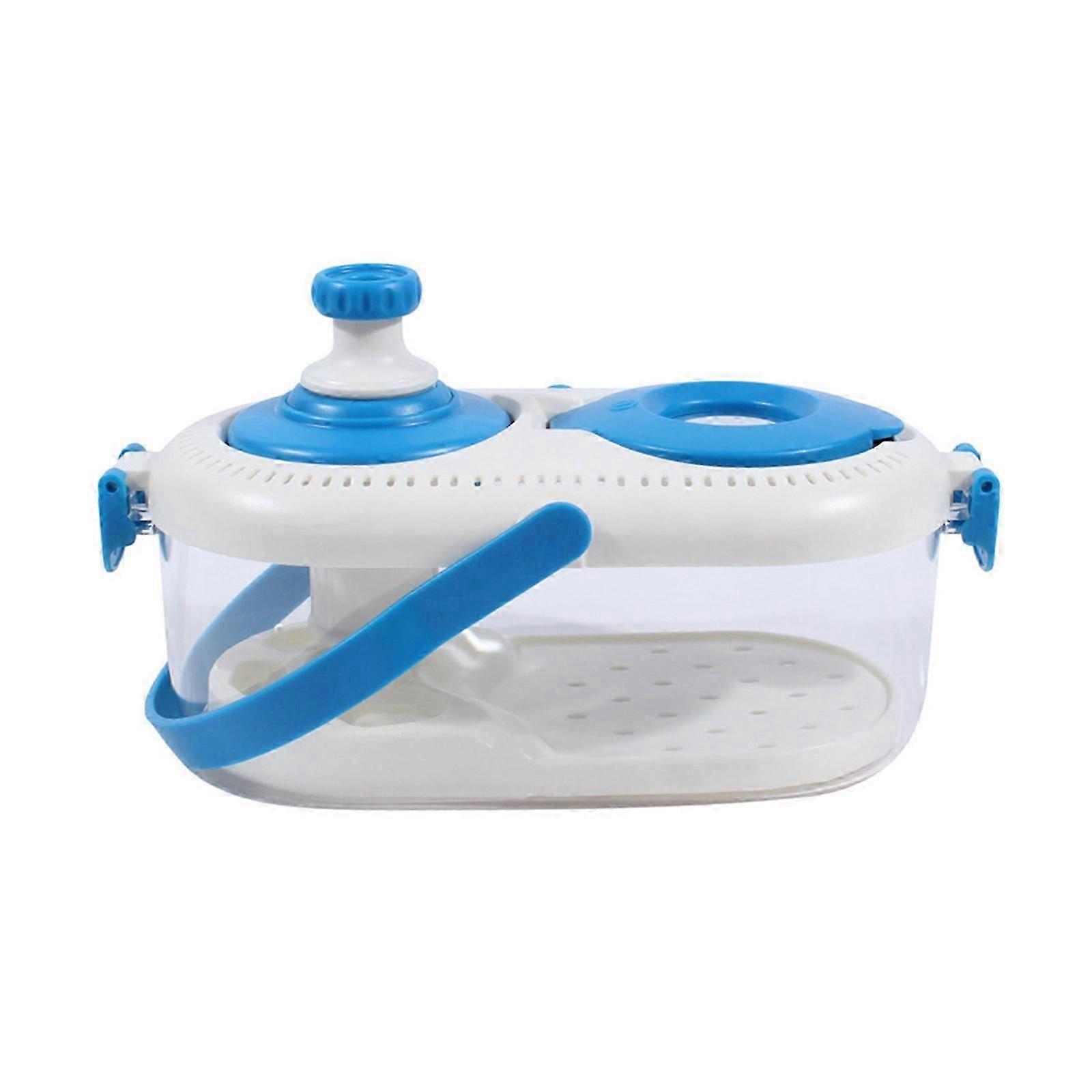 Magnified Critter Container Portable Insect Terrarium Fundamental Science compatible Kids Educational Use brown Myi