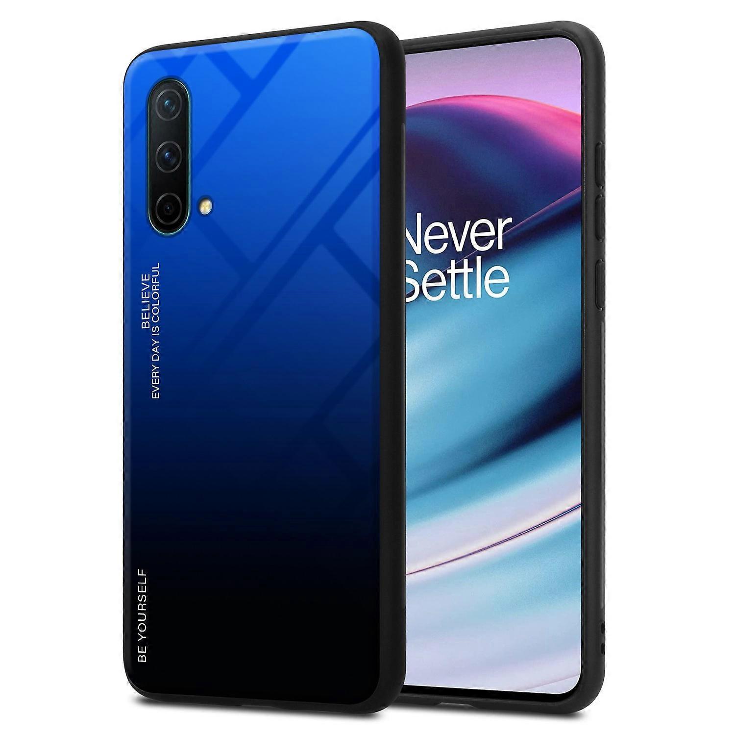 Θήκη OnePlus Nord CE 5G TPU - Πίσω κάλυμμα με προστατευτικό γυαλί - Δίχρωμο