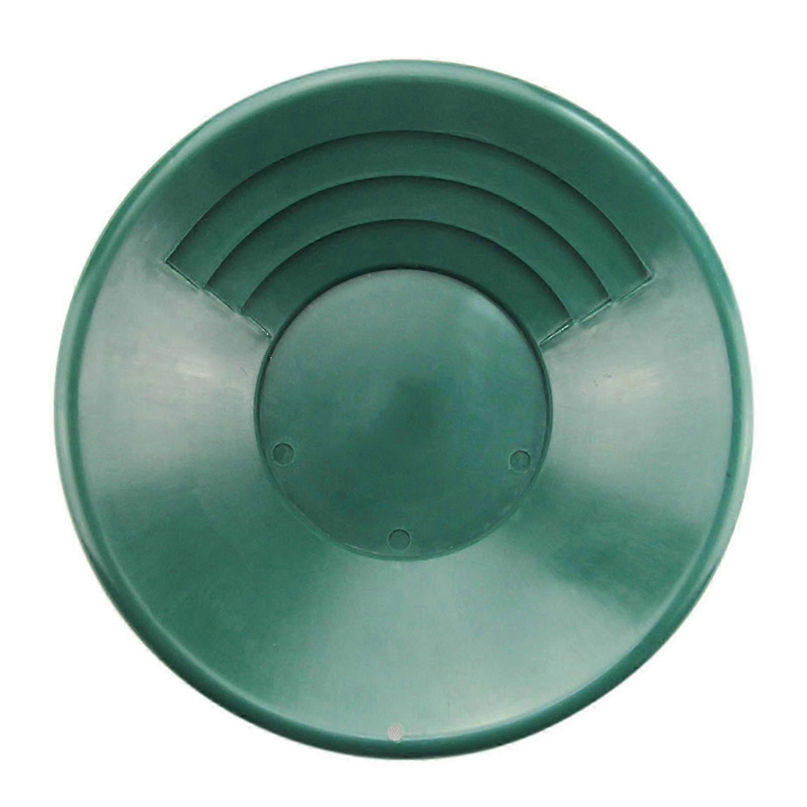 Gold Pan Géologue Léger Pépite en plastique Exploitation minière Dragage Prospection Bac d’or