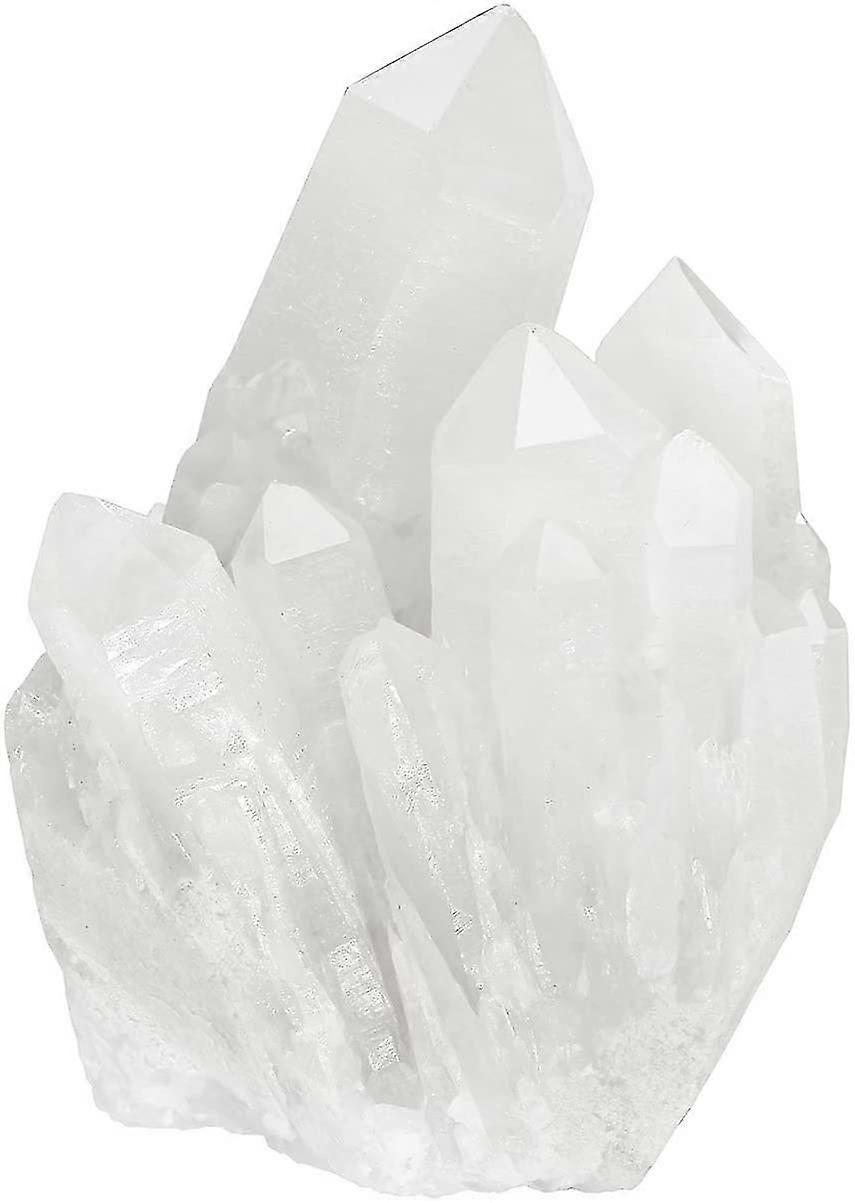 Healing Rock Crystal Clear Quartz Cluster Mineral Geode Druzy Specimen 1.85-3.5 (white Crystal Quartz Cluster)