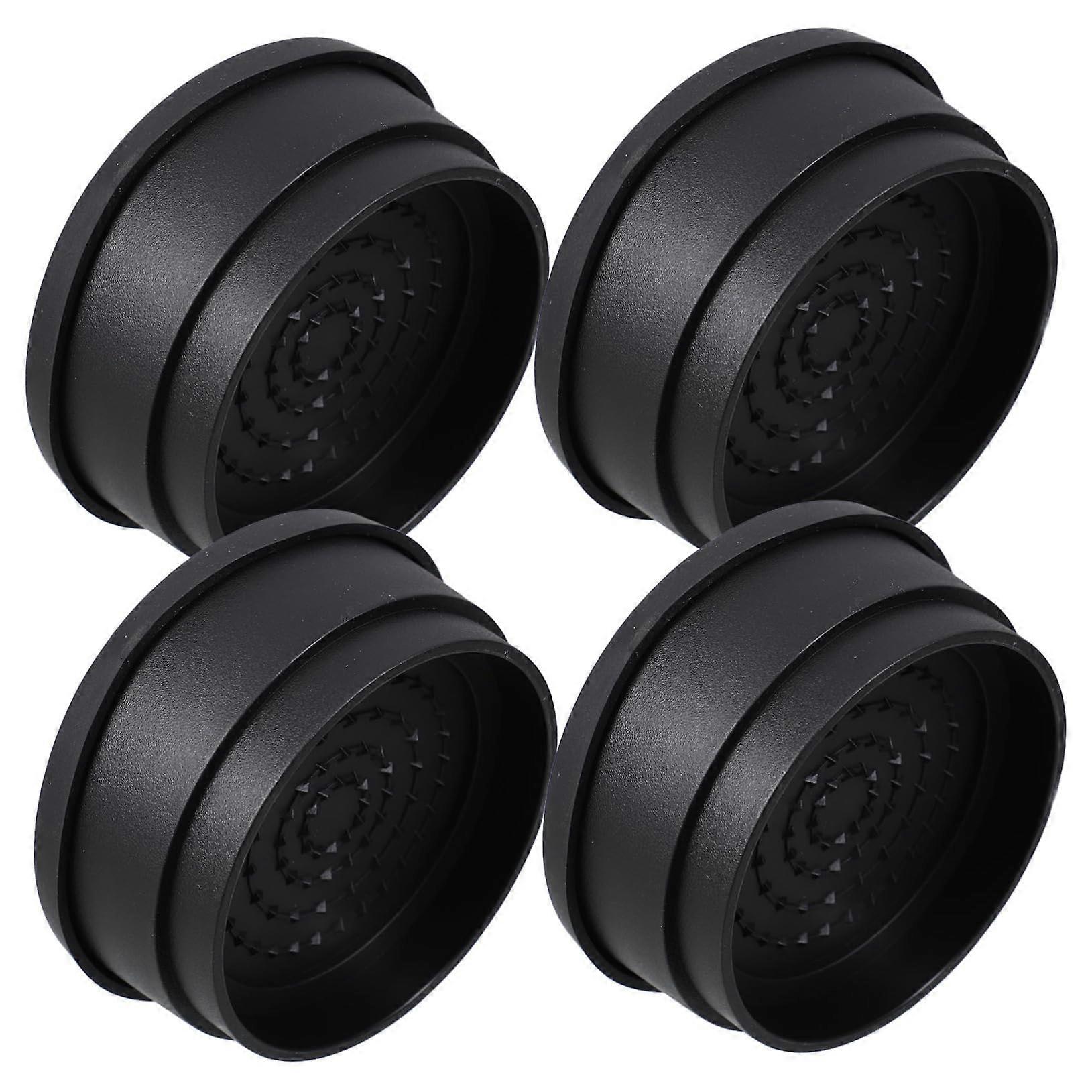 Furniture Lifter Blocks 4Pcs Rubber Risers For Couch And Table Legs, Height Adjustment For Couch Bed