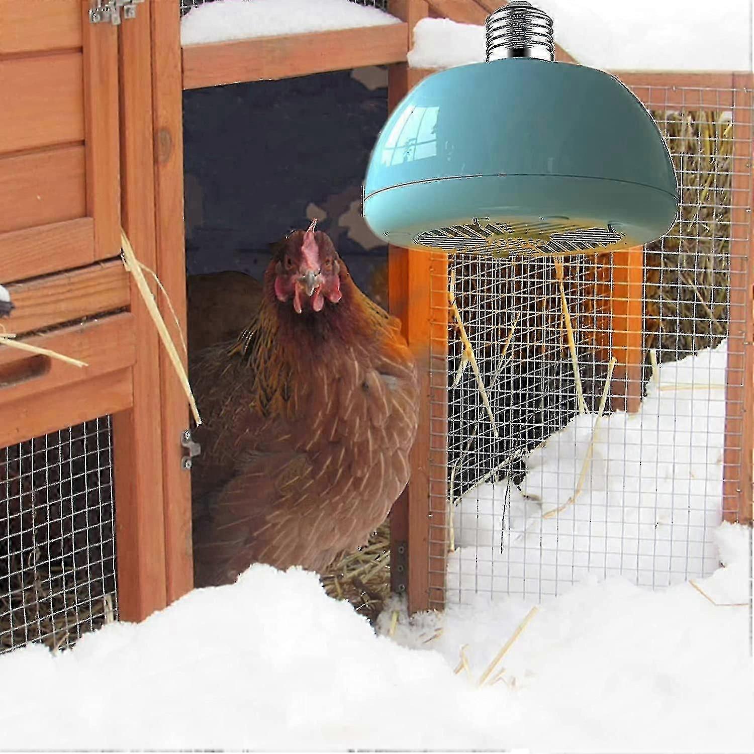 Shop and chicken coop heater with efficient warming