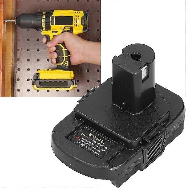 Battery Adapter For Black&Decker 20V Li-ion Battery Convert For Ryobi 18V Tool