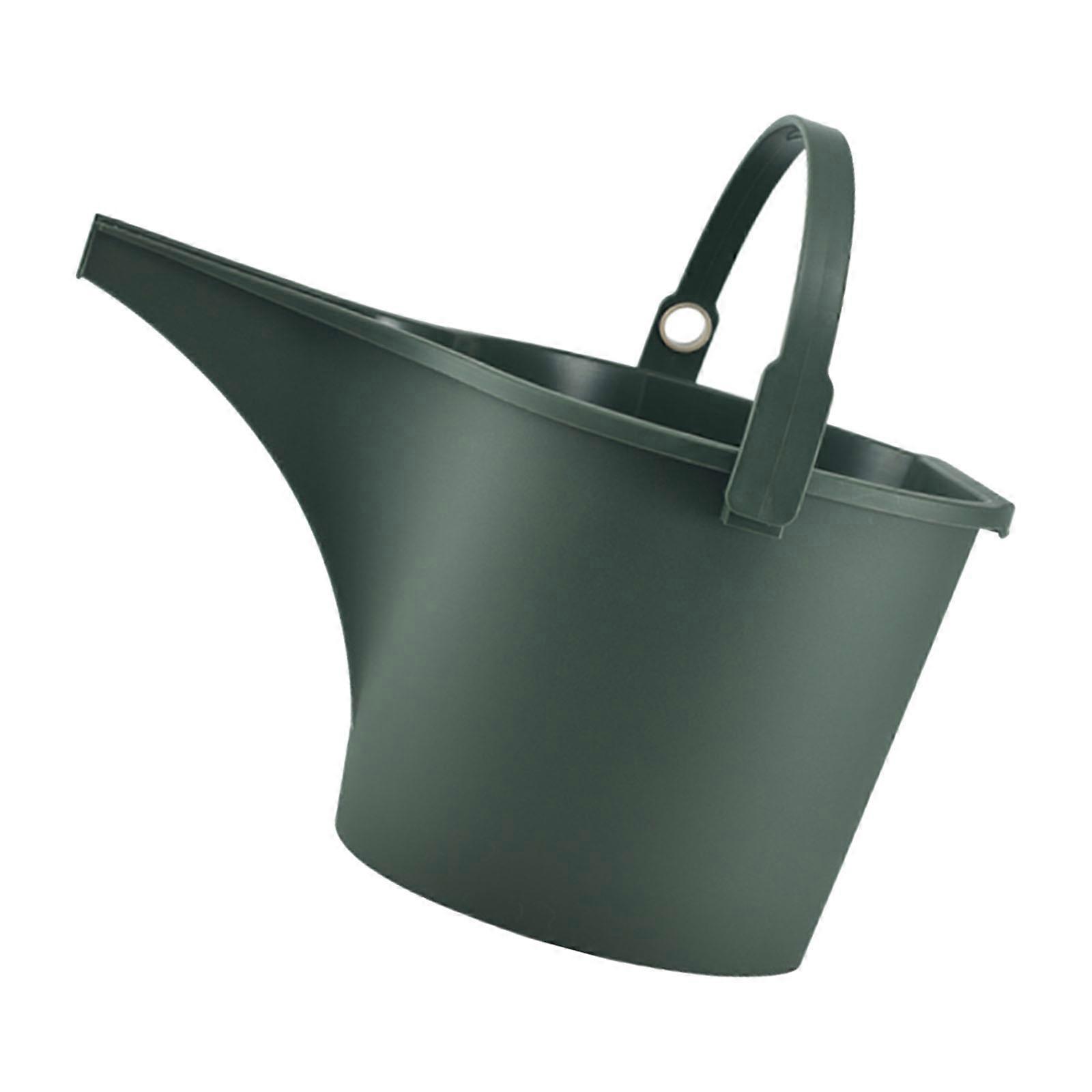 Large 8L Garden Watering Can With Ergonomic Handle Durability Plastic Long Spout For Precise Plant Irrigation Multicolor