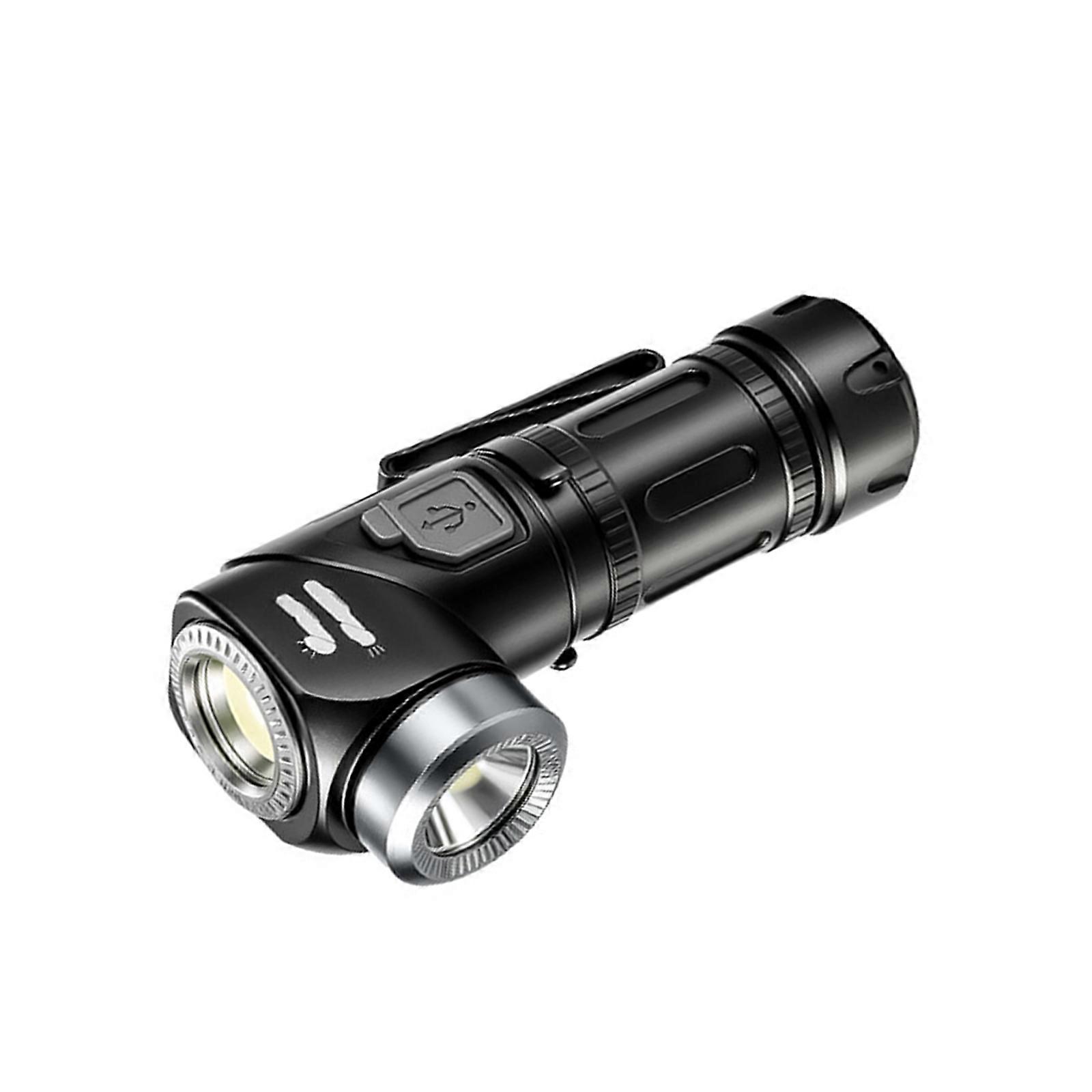 Compacts Magnetic Multipurpose Light 90° Pivoting Double Lamp 80 500LM Output For Outdoor Activity Multicolor