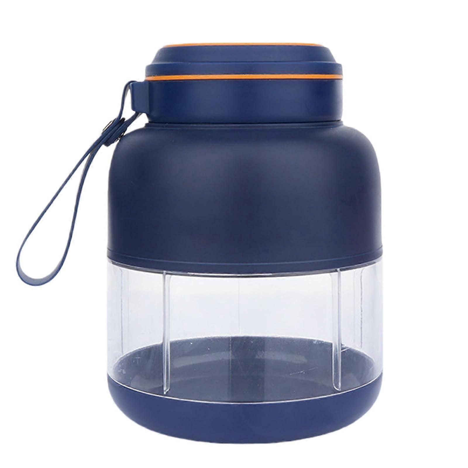 Portable Blender for Shakes and Smoothies Rechargeable  Juicer Cup for Travel Gym Office Blue