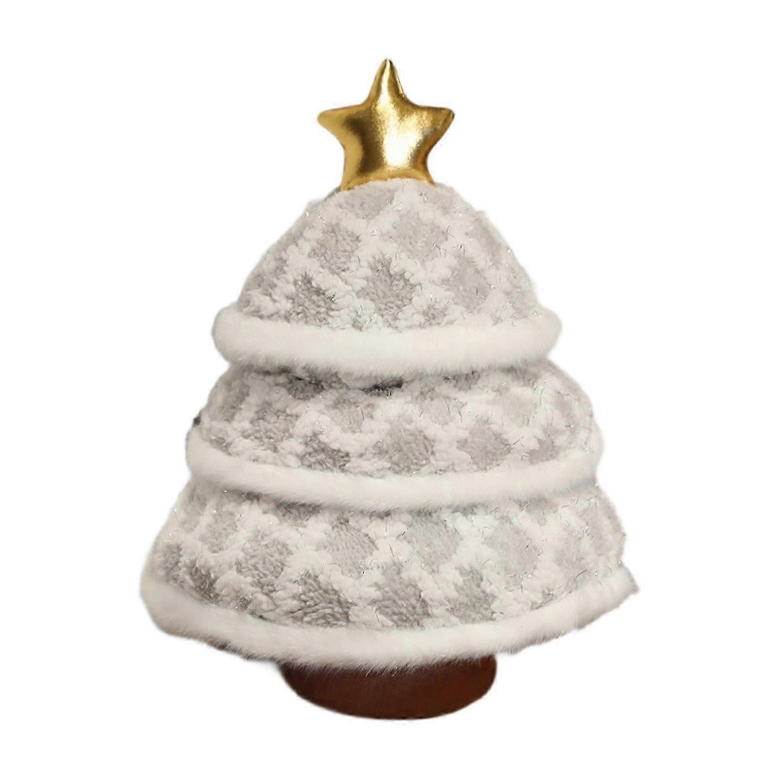 Simulation Christmas Tree Toy for Festive Decor - Soft Plush Tree