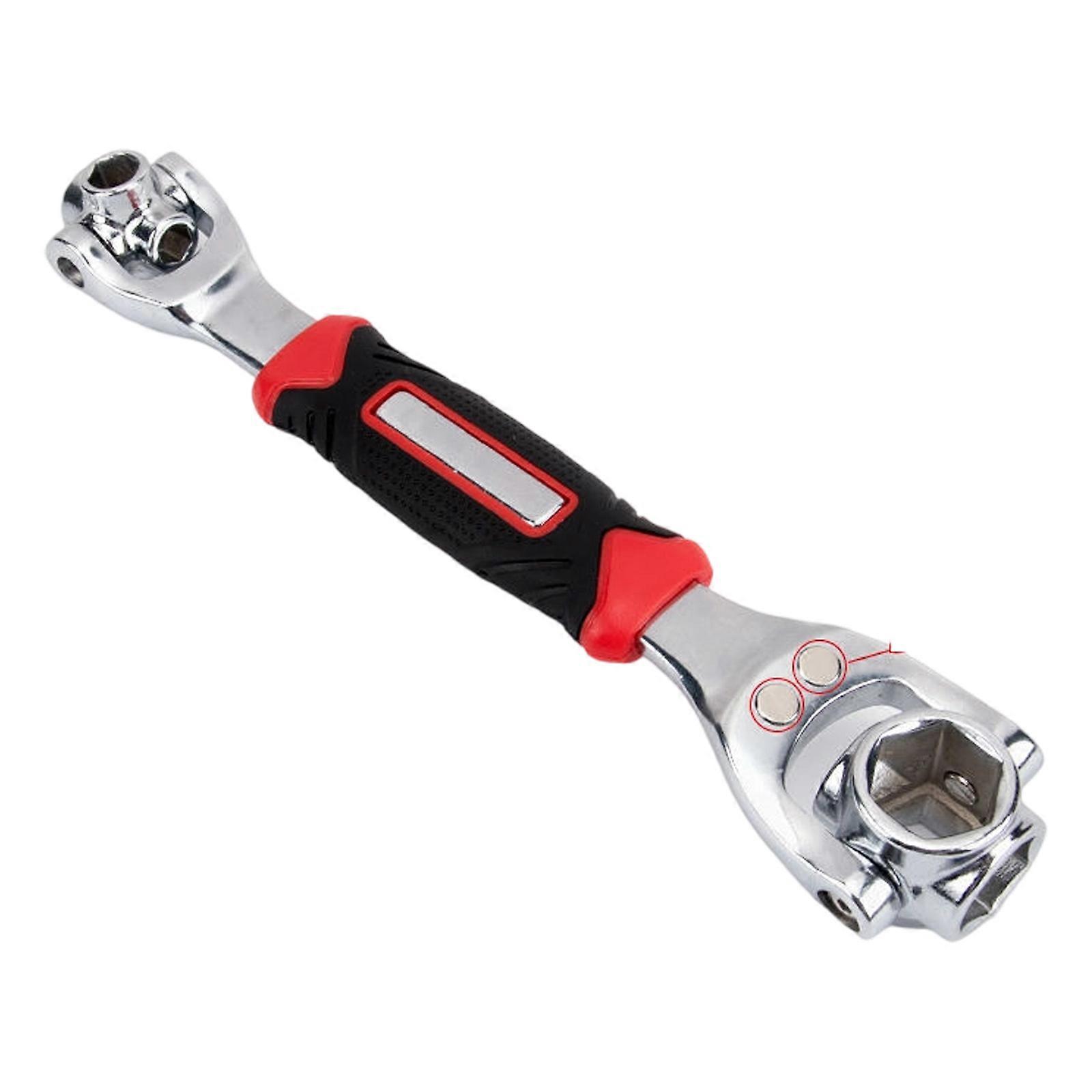 Ergonomic Grip360 Degree Rotating Socket Tool 8 in 1 Professional Steel  Quick Switching System For Mechanics Craftsmen Multicolor