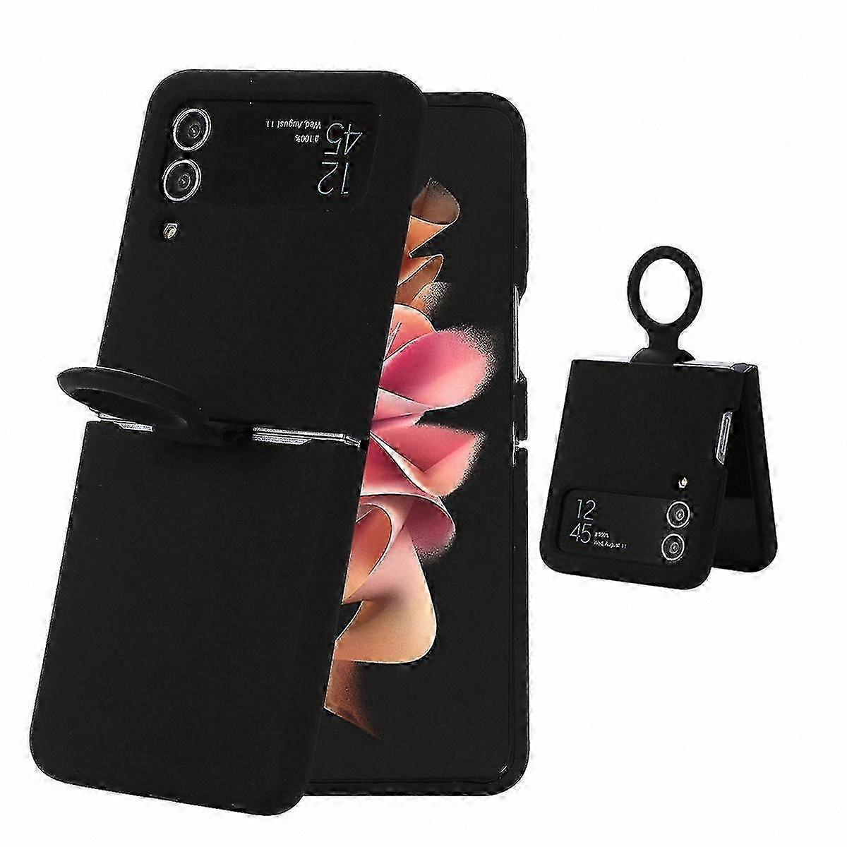 Silicone Protective Case for Galaxy Z Flip 3 - Drop-proof and Foldable Design