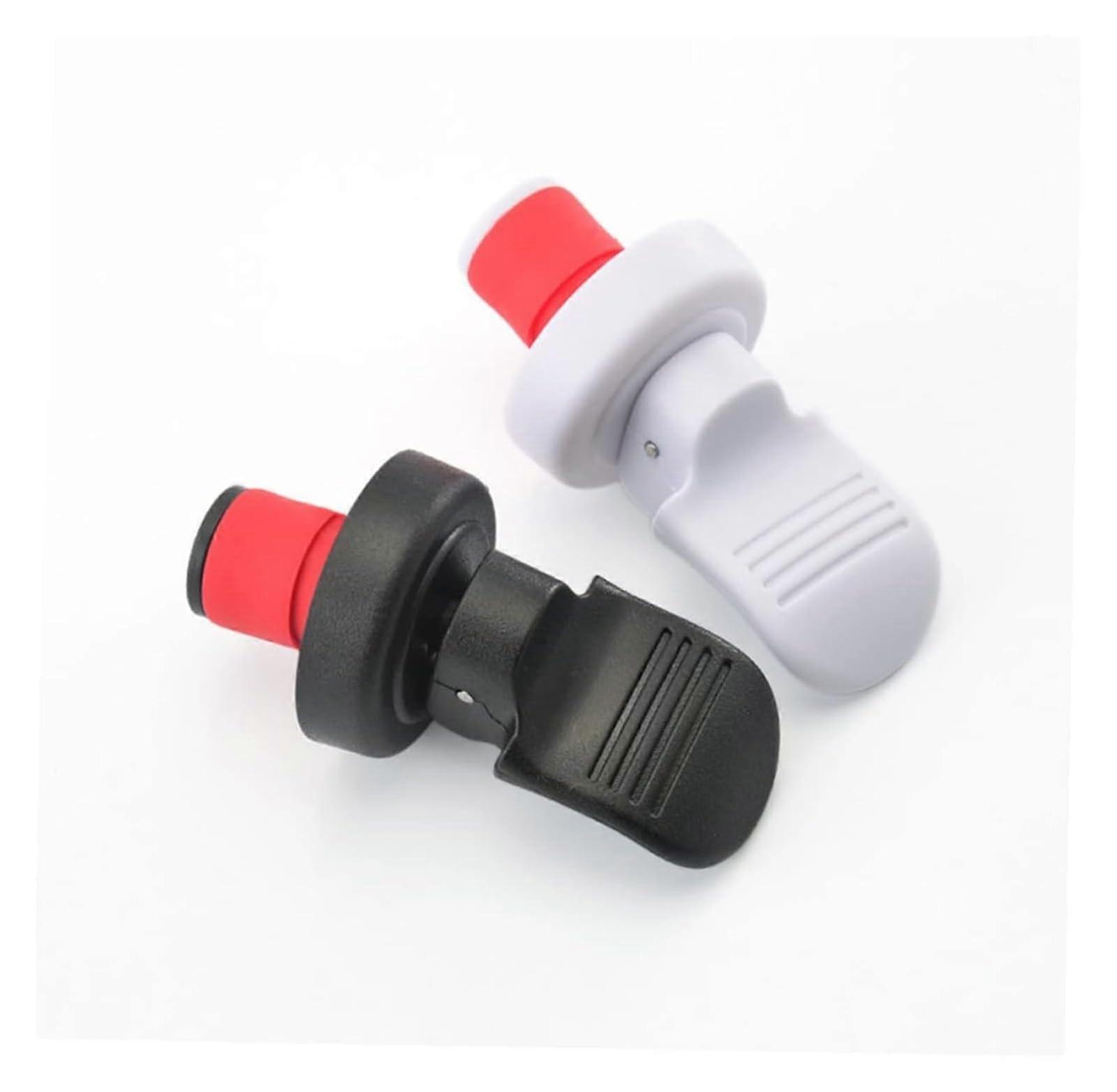 Wine Bottle Stopper Reusable Cork Plug for Beverage Storage and Party Use White 7x1.6cm