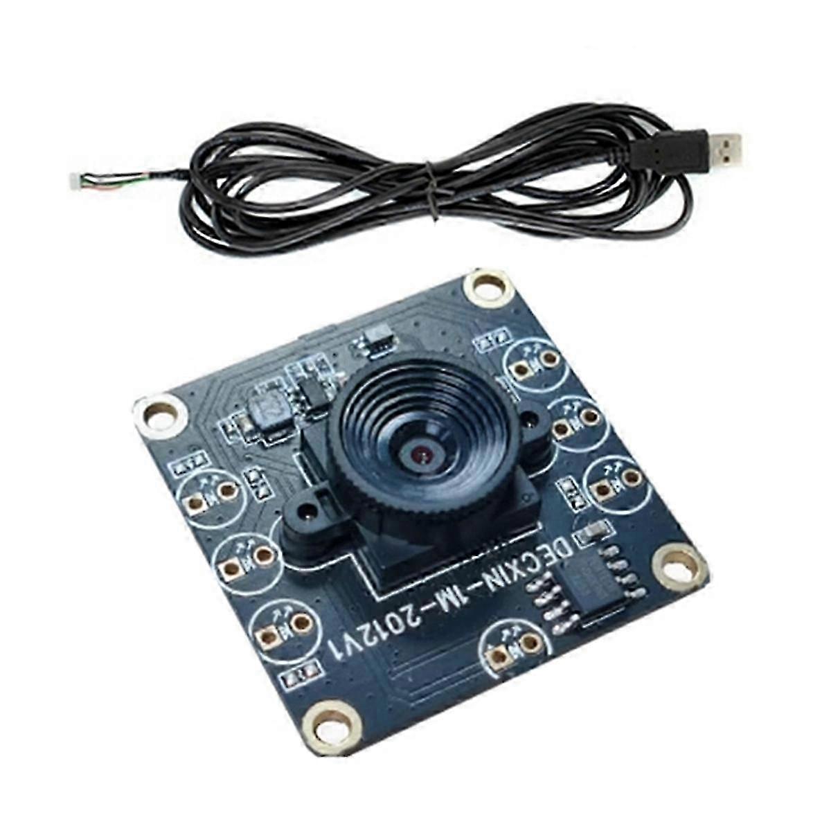 OV9732 USB Camera Module Board 65 Degree 32x32mm Face Recognition Image Acquisition for Raspberry Pi Camera 2Meter Cable